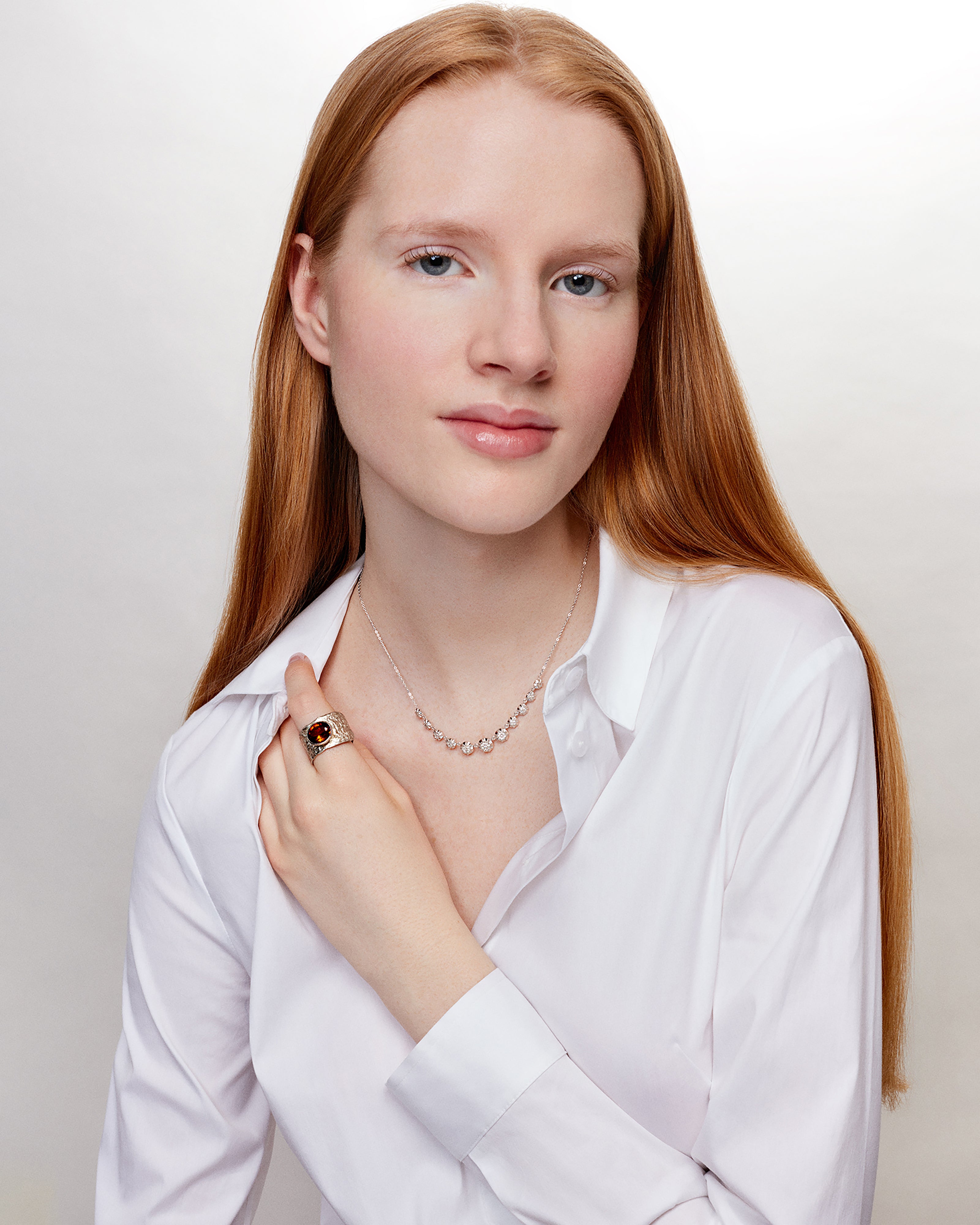 Collier Give me the Light argent et diamants