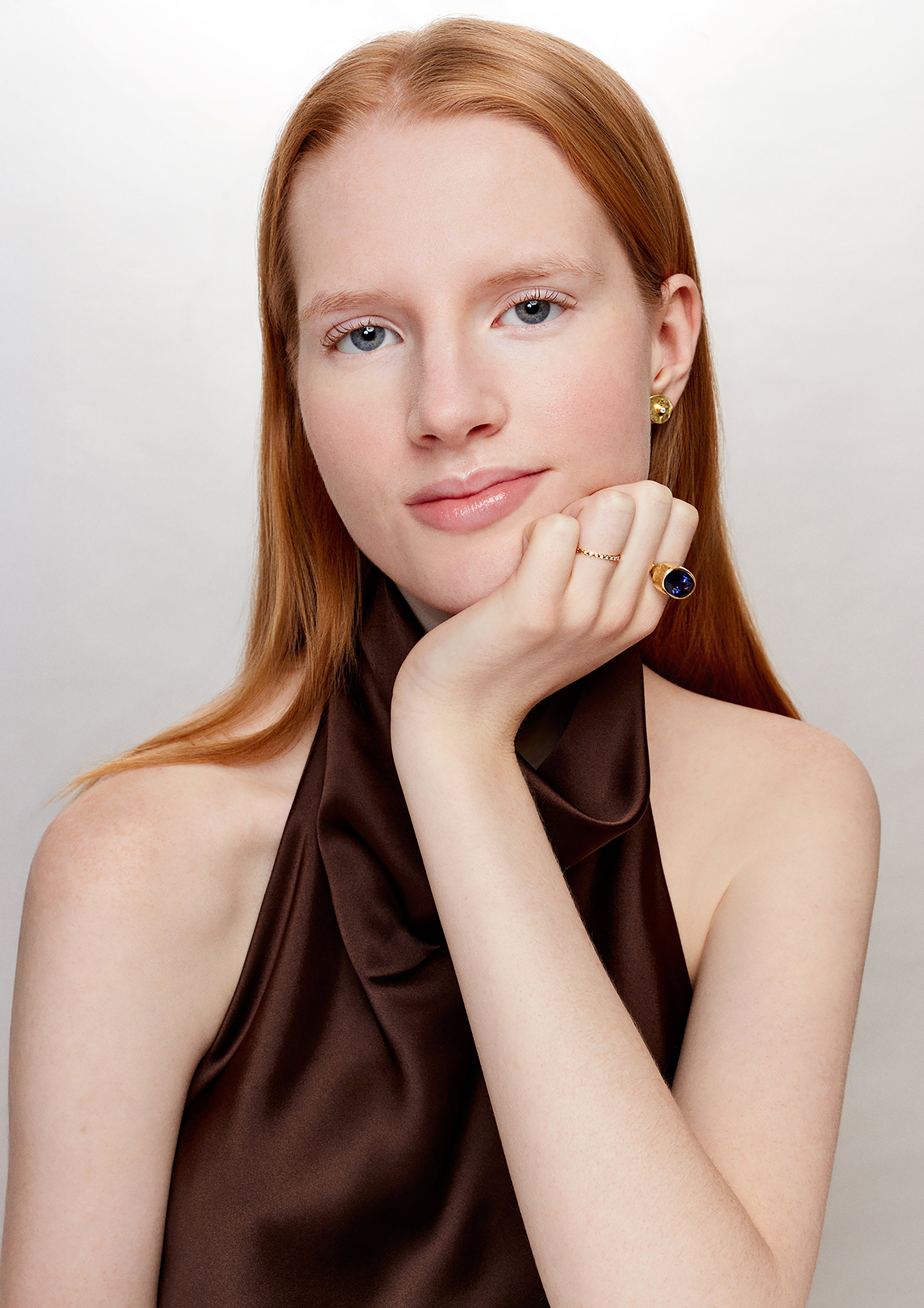 Boucles d'oreilles Disc diamants