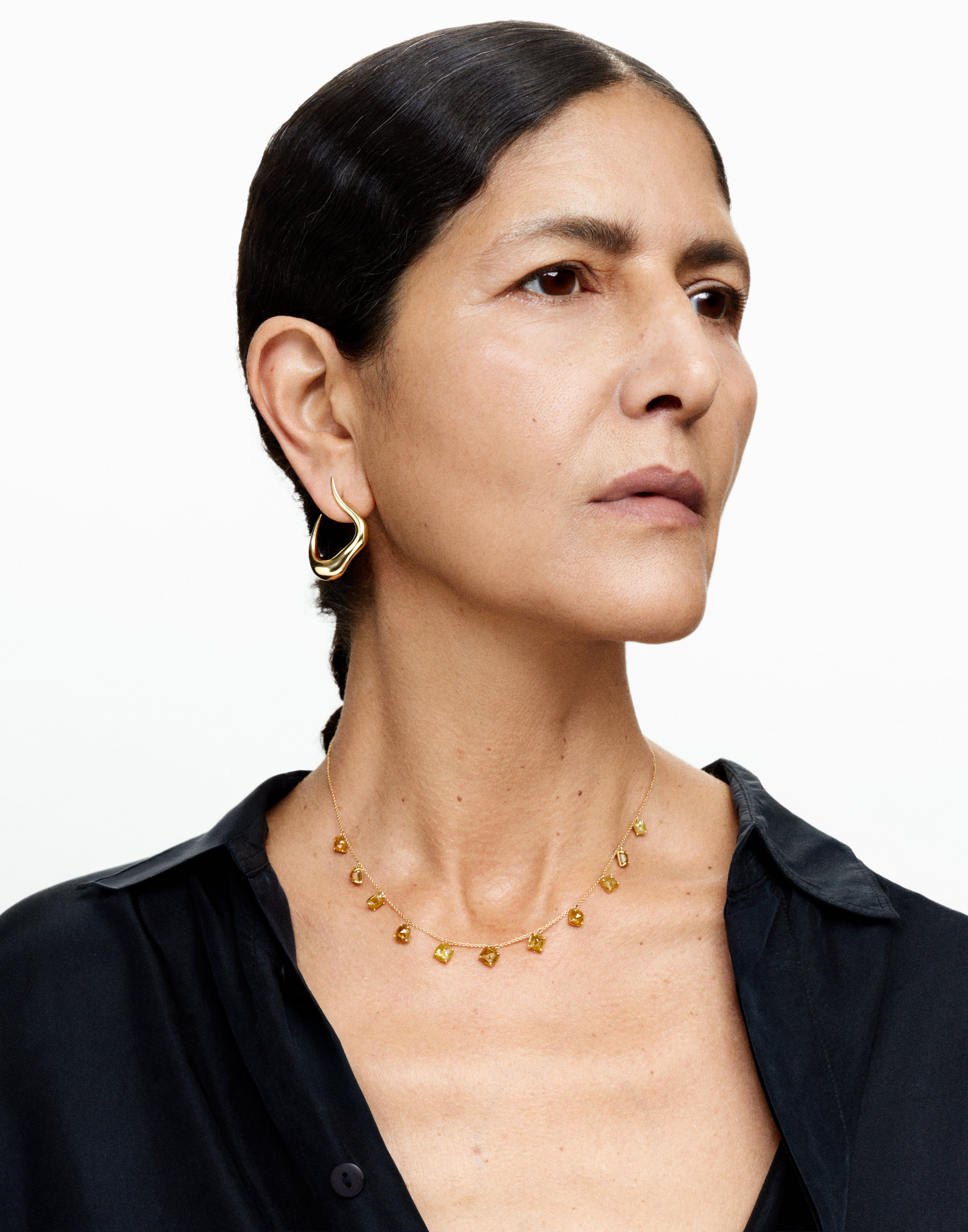 Boucles d'oreilles Bold Stream Open Small