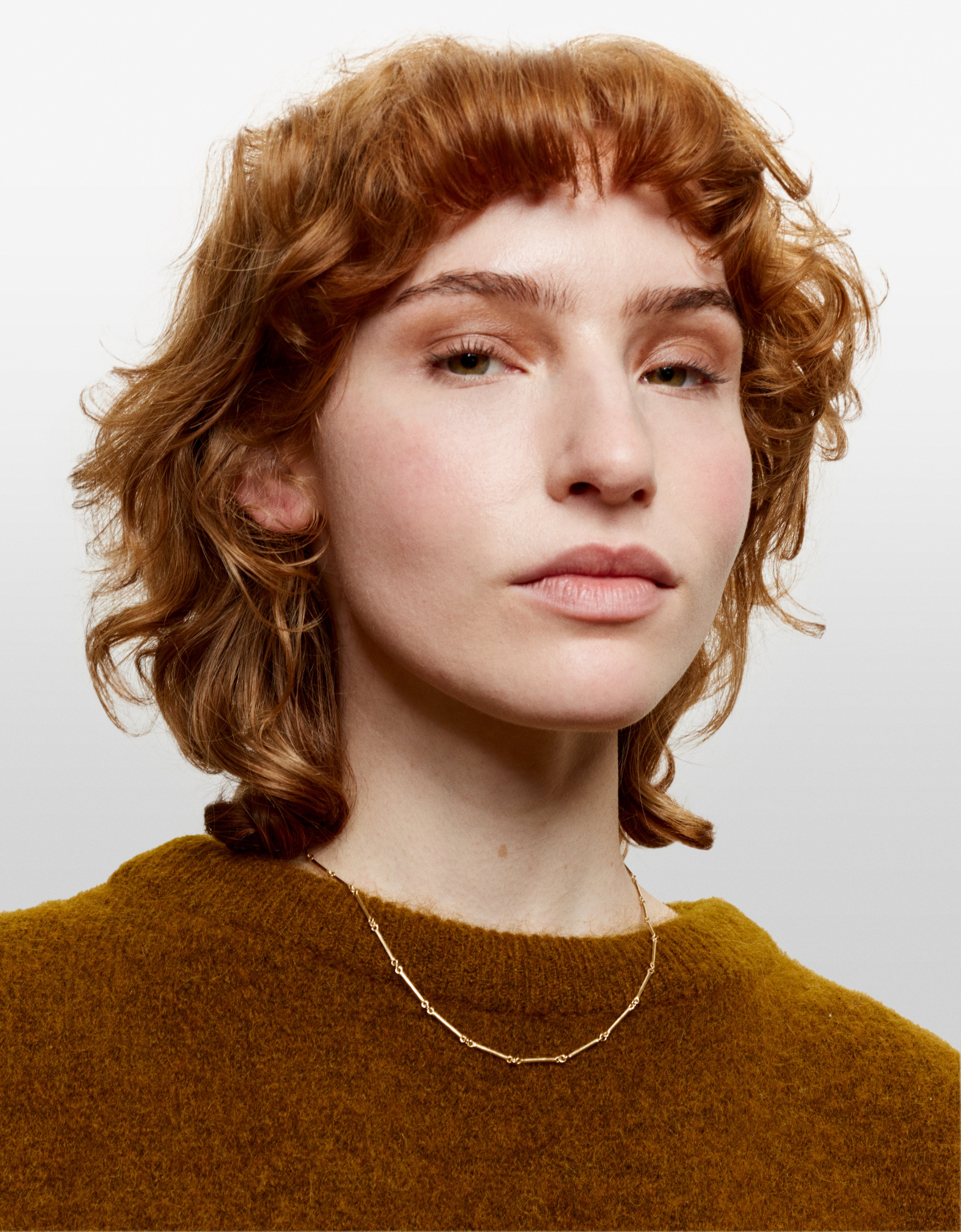 Chaîne Yasmine M or jaune