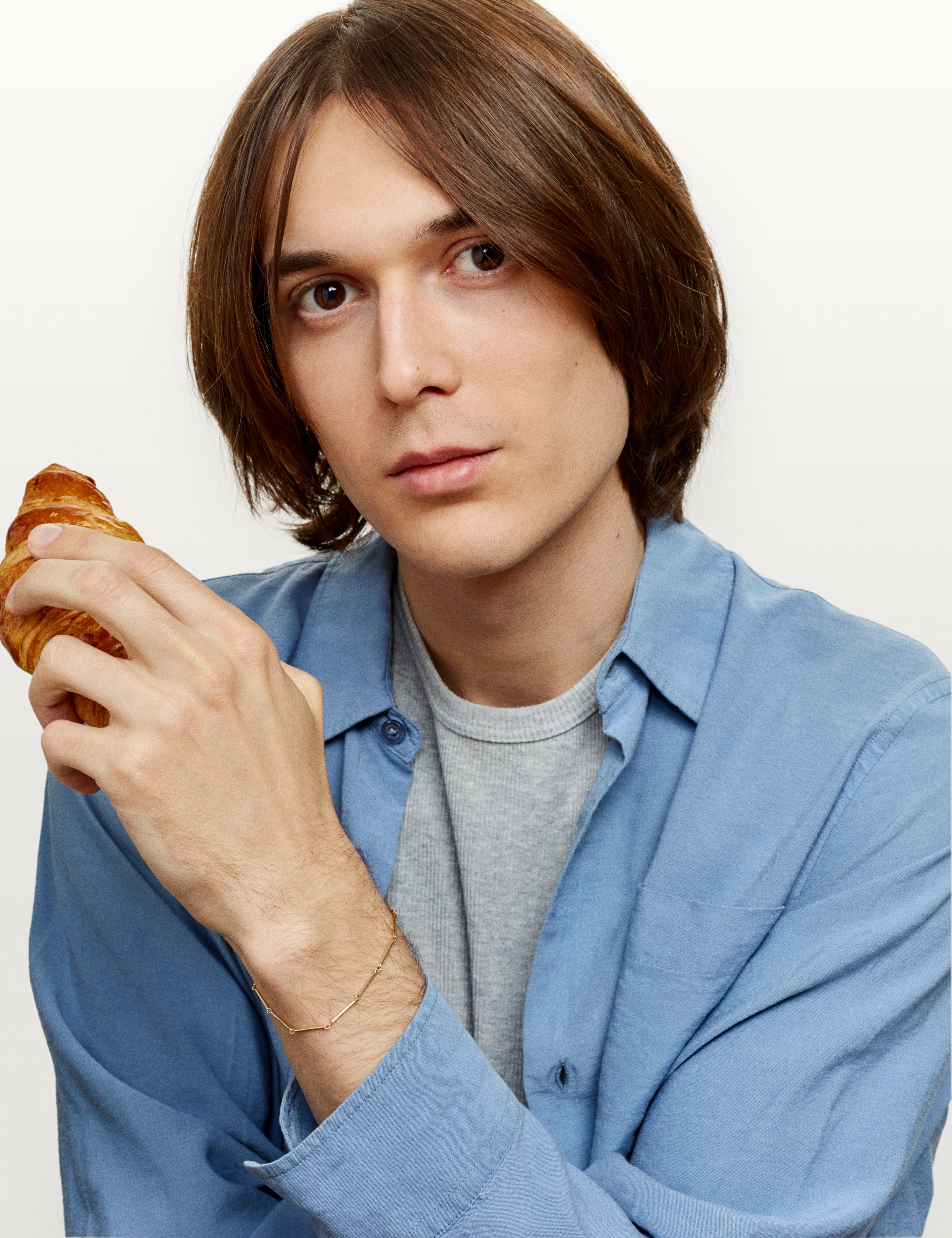 Bracelet Yasmine large or jaune