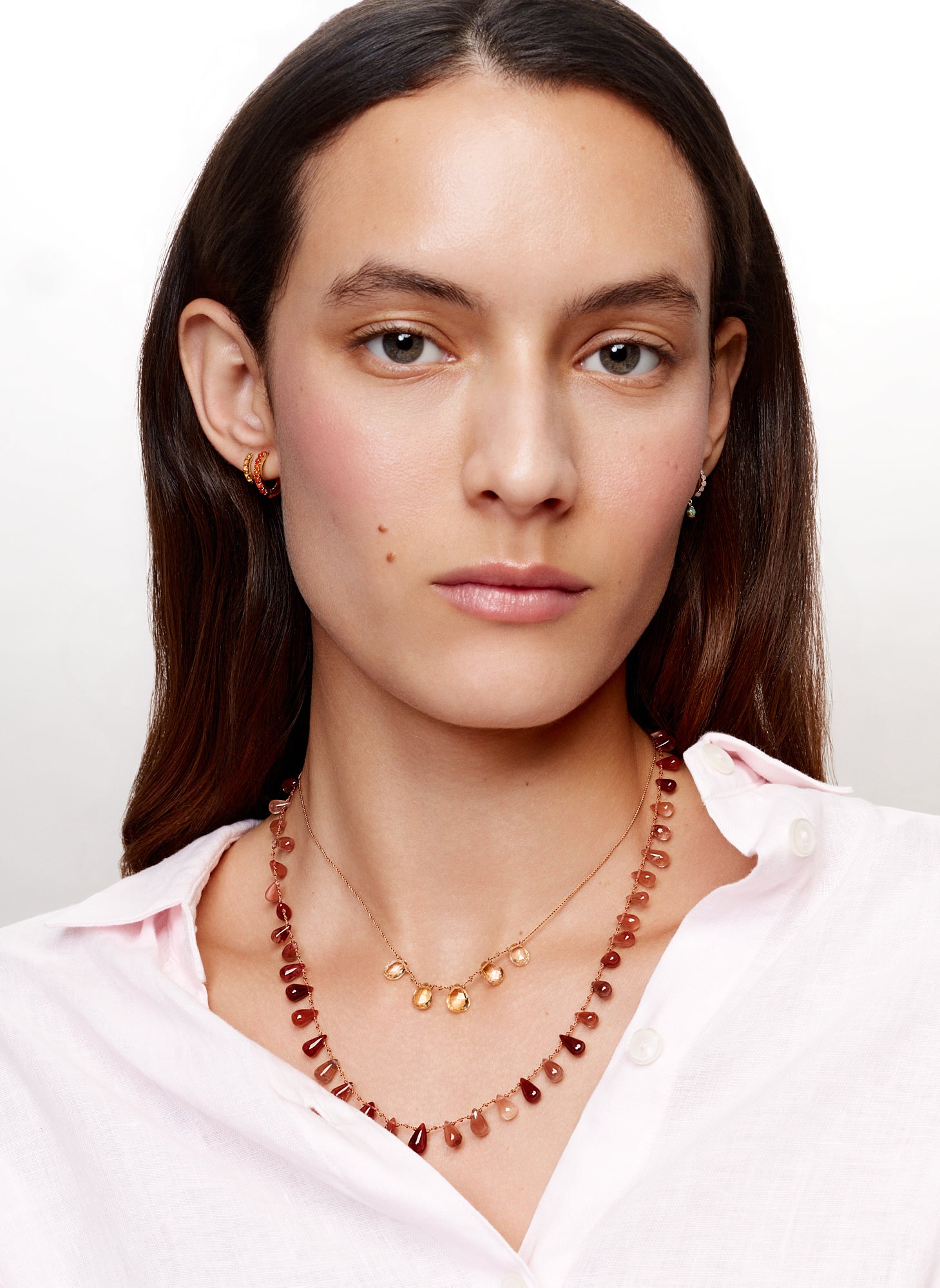 Collier 5 Gouttes Citrine