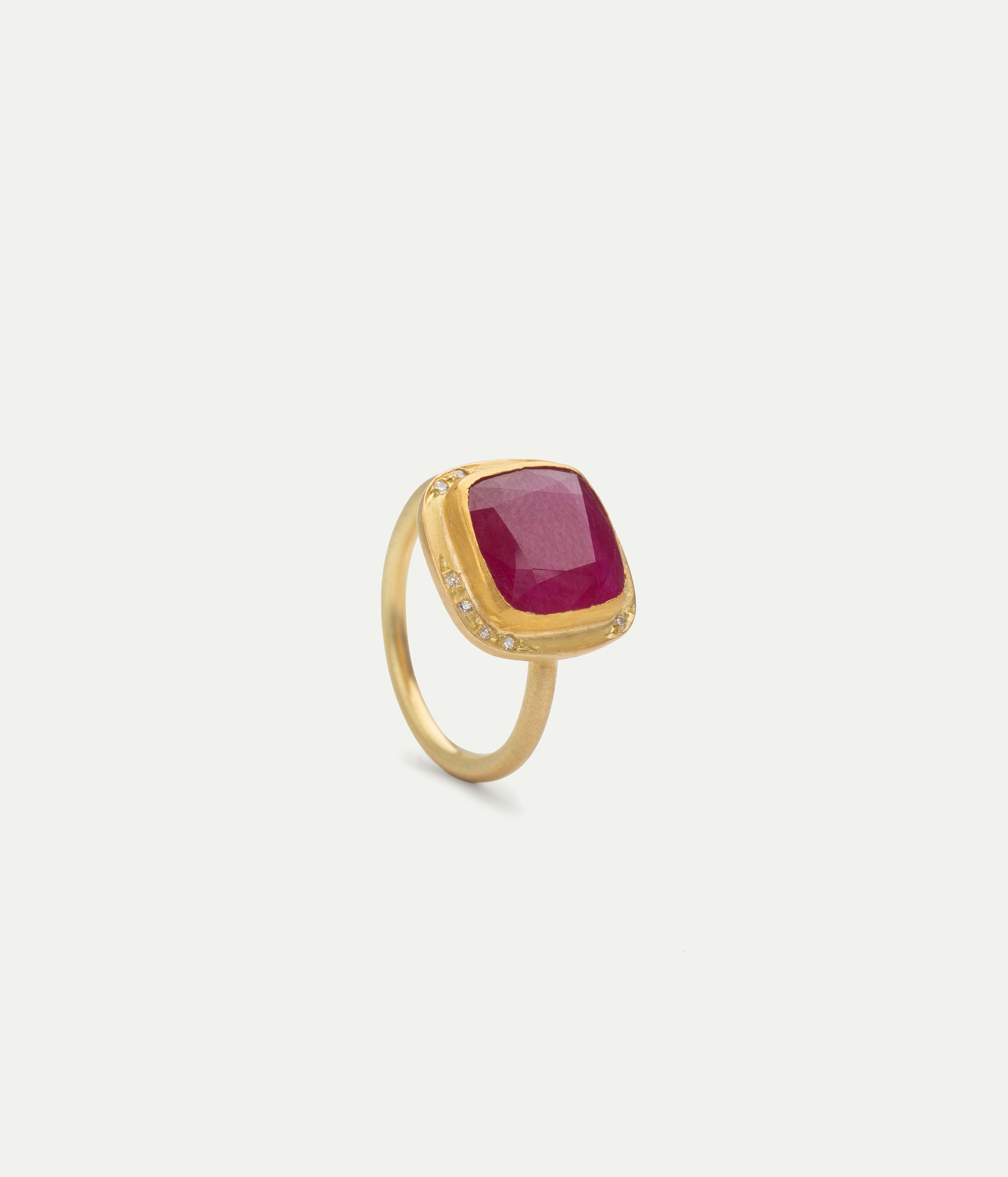Bague Mozambique Rubis