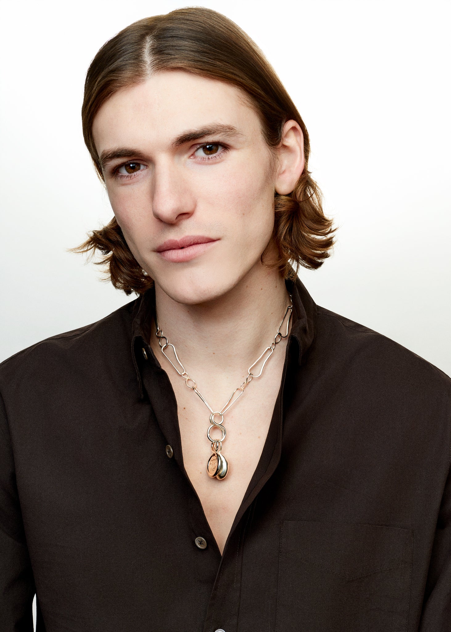 Collier Les Liens Argent Long