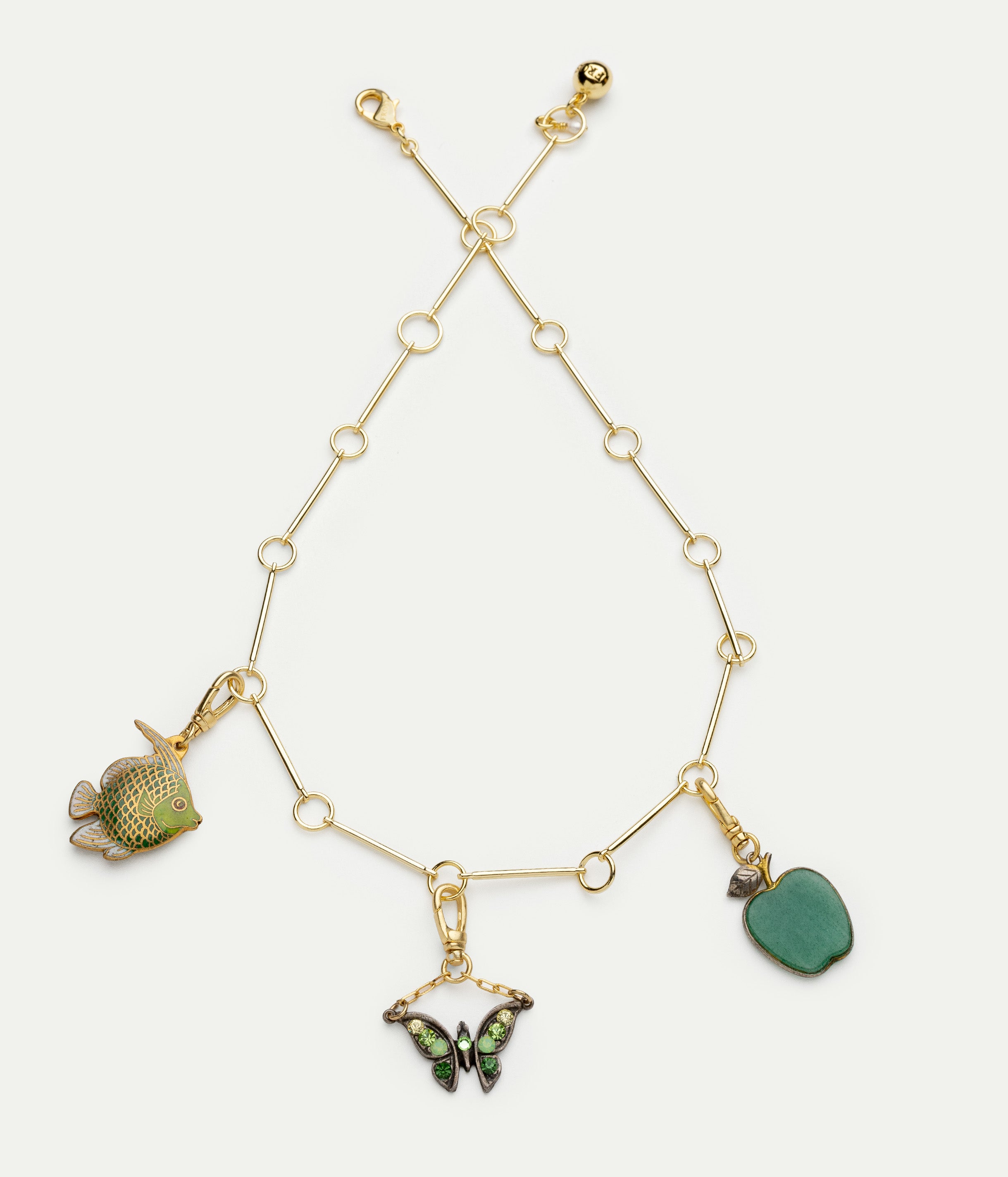 Charm Green Fish email