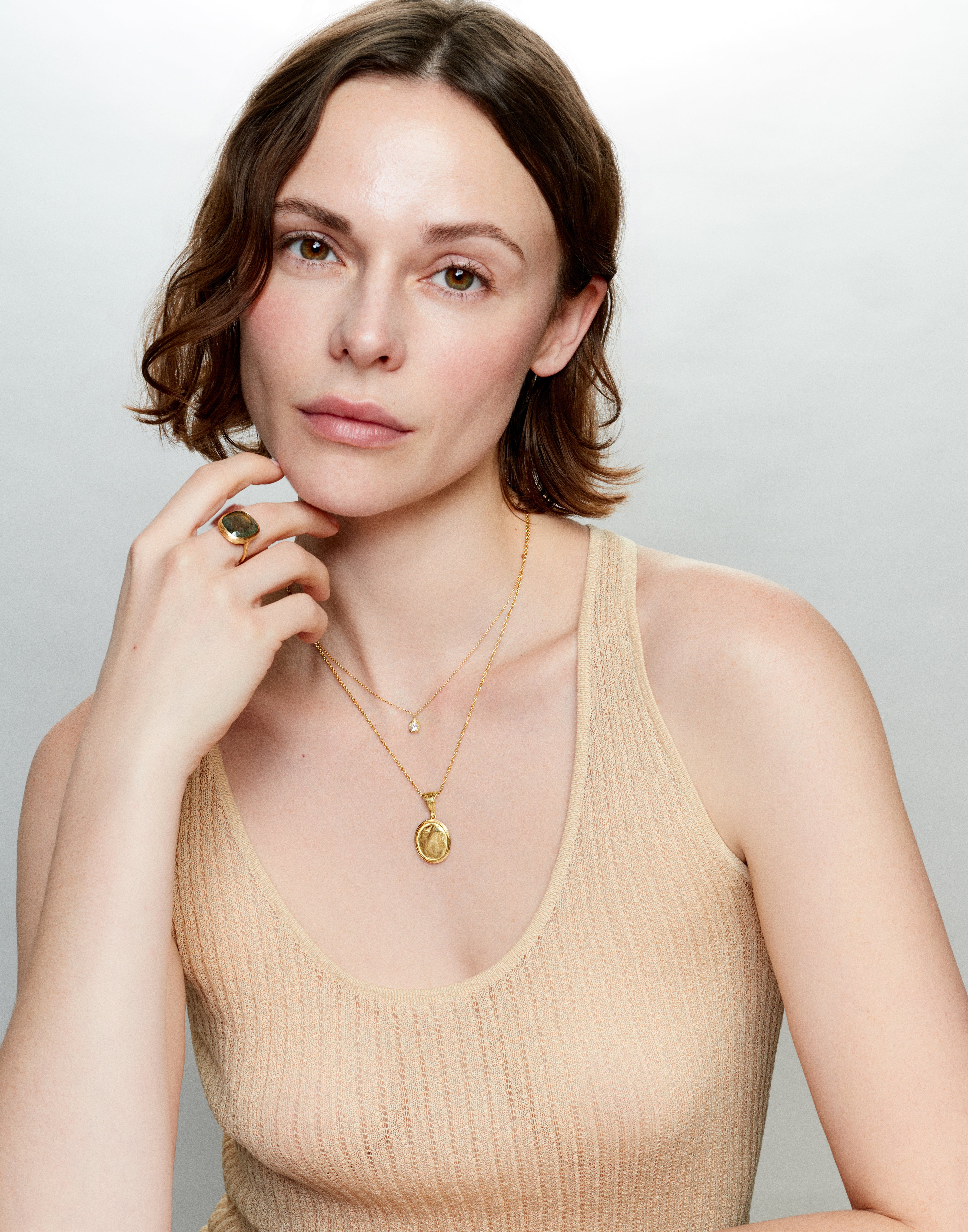 Collier Grazia Small Nude