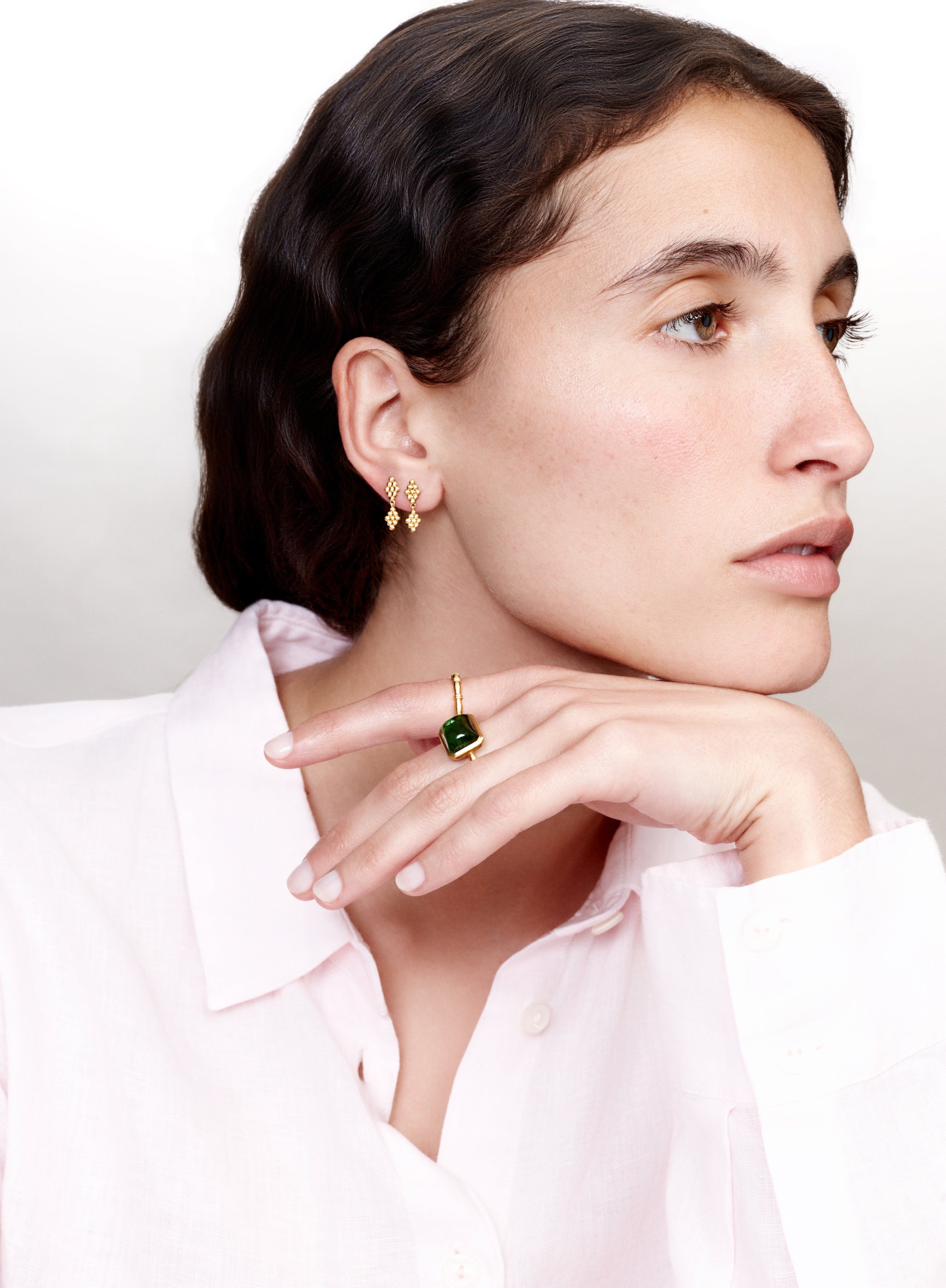 Capsa tourmaline ring