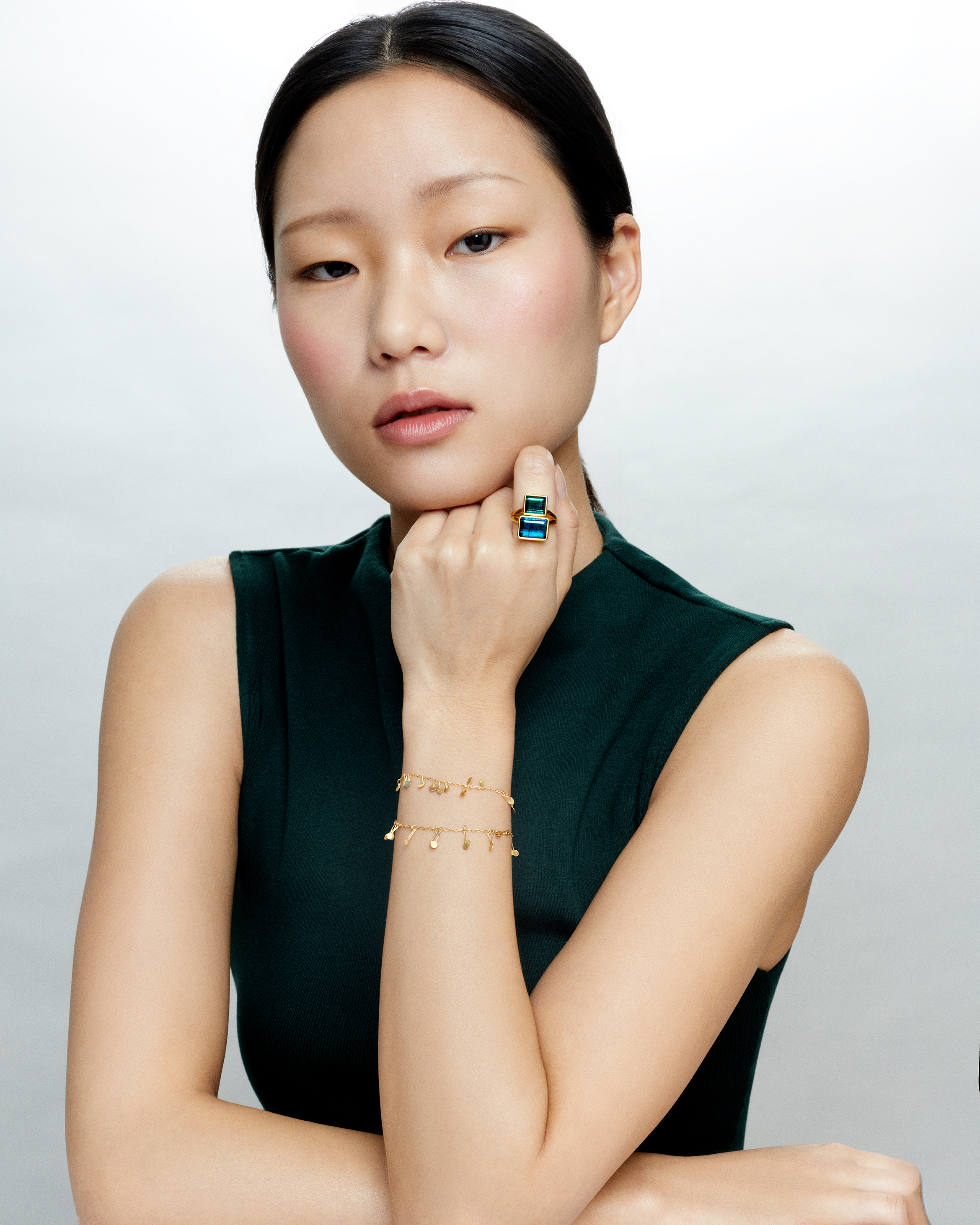 Double long dots bracelet