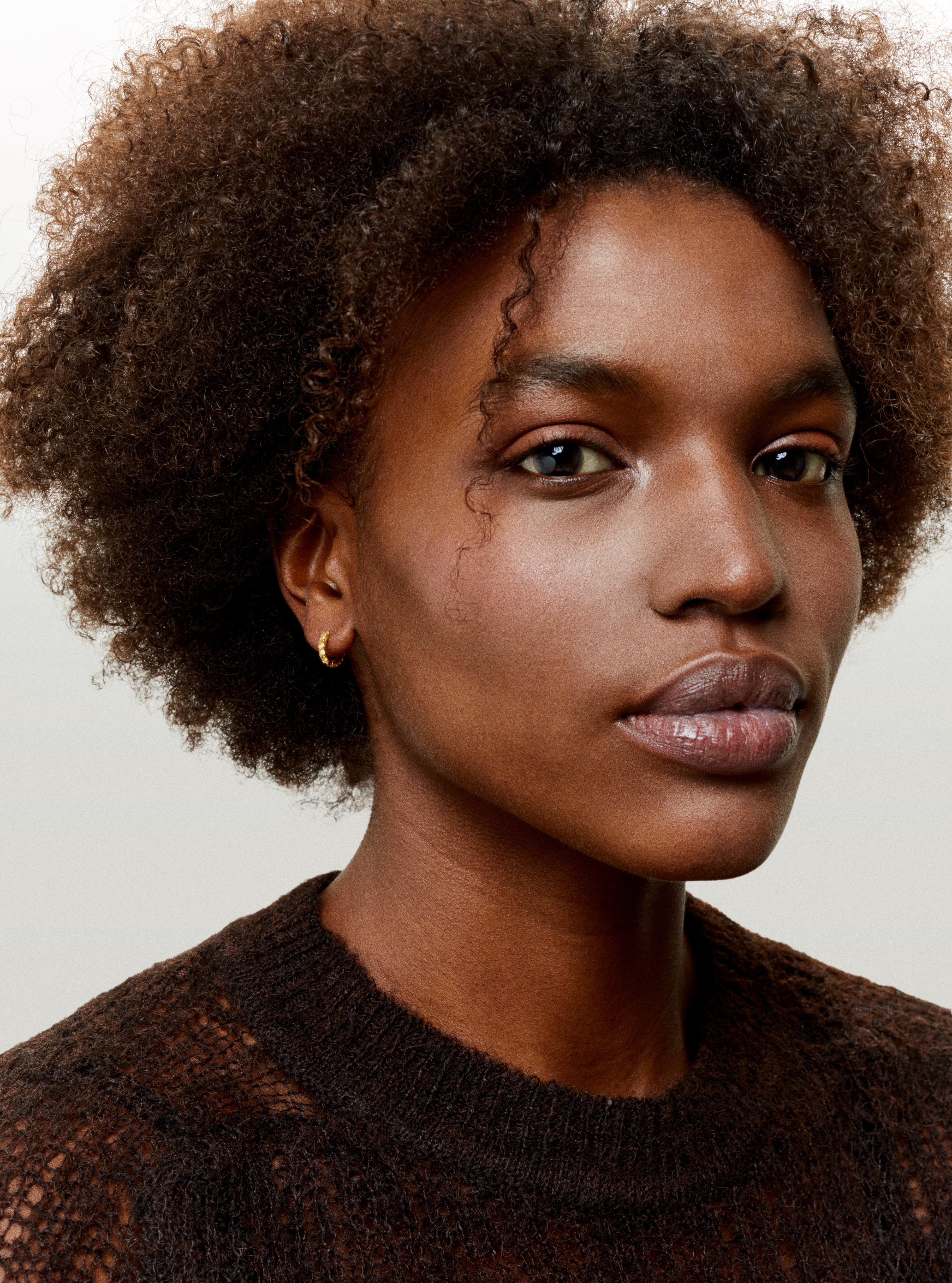 Ismène yellow sapphire hoop