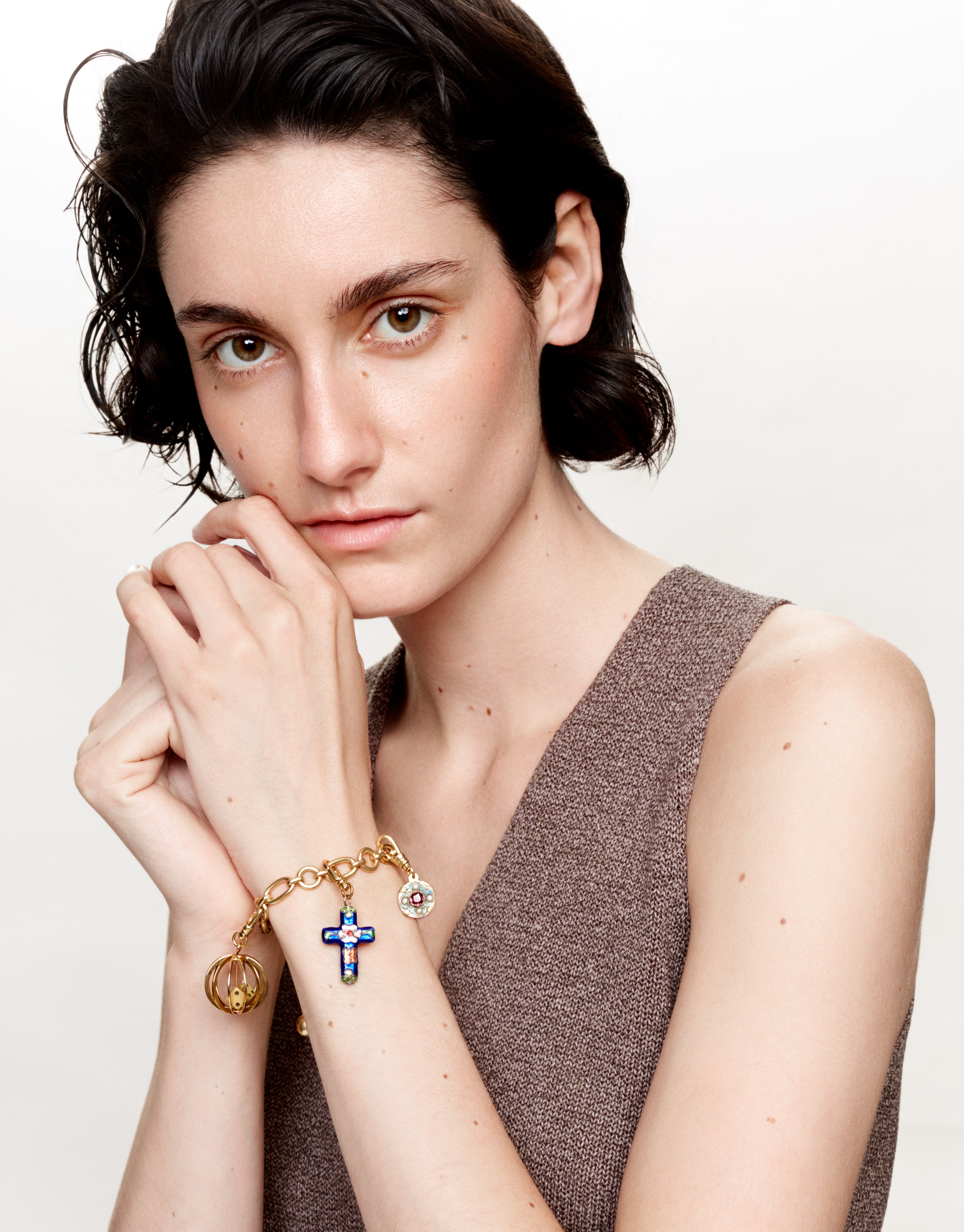 Oval Round Link Bracelet