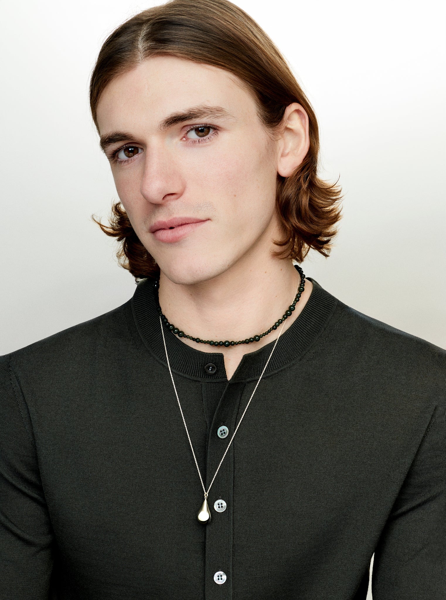 Collier Dew Drop argent