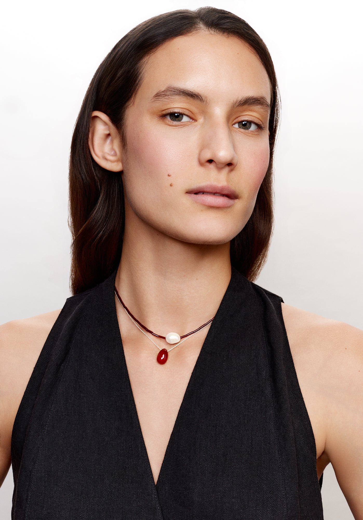 Collier Hathor perle