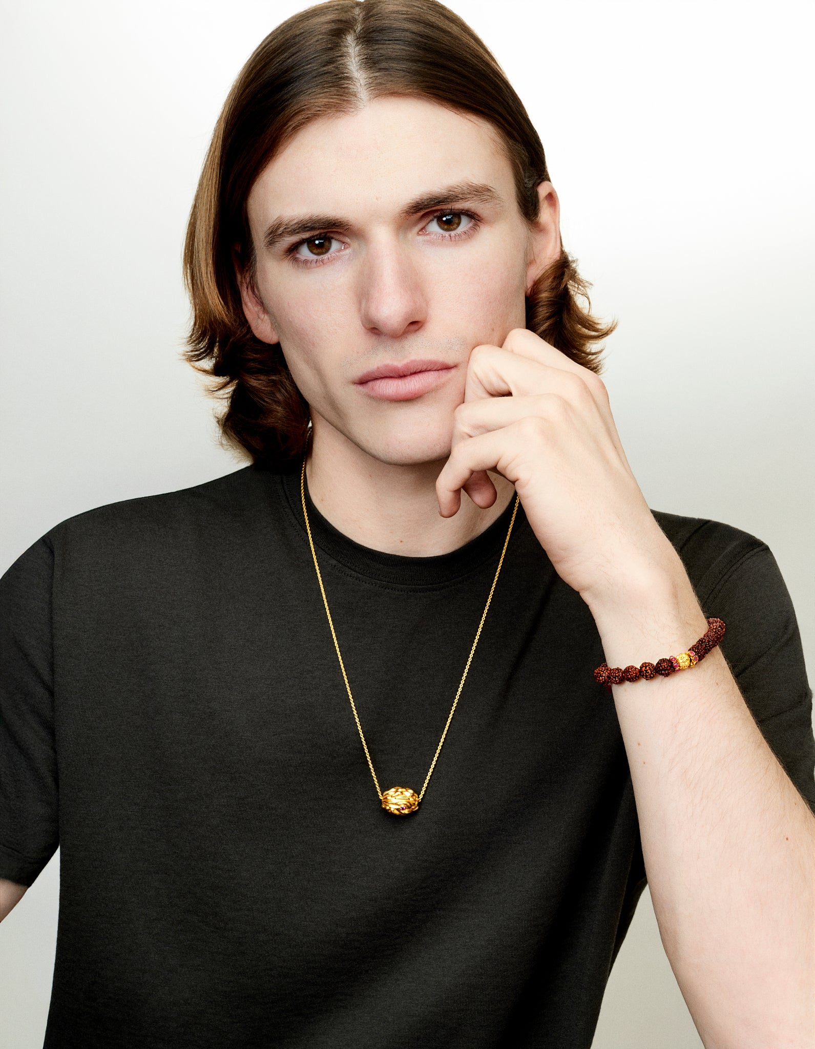 Collier XL Talisman Rubis