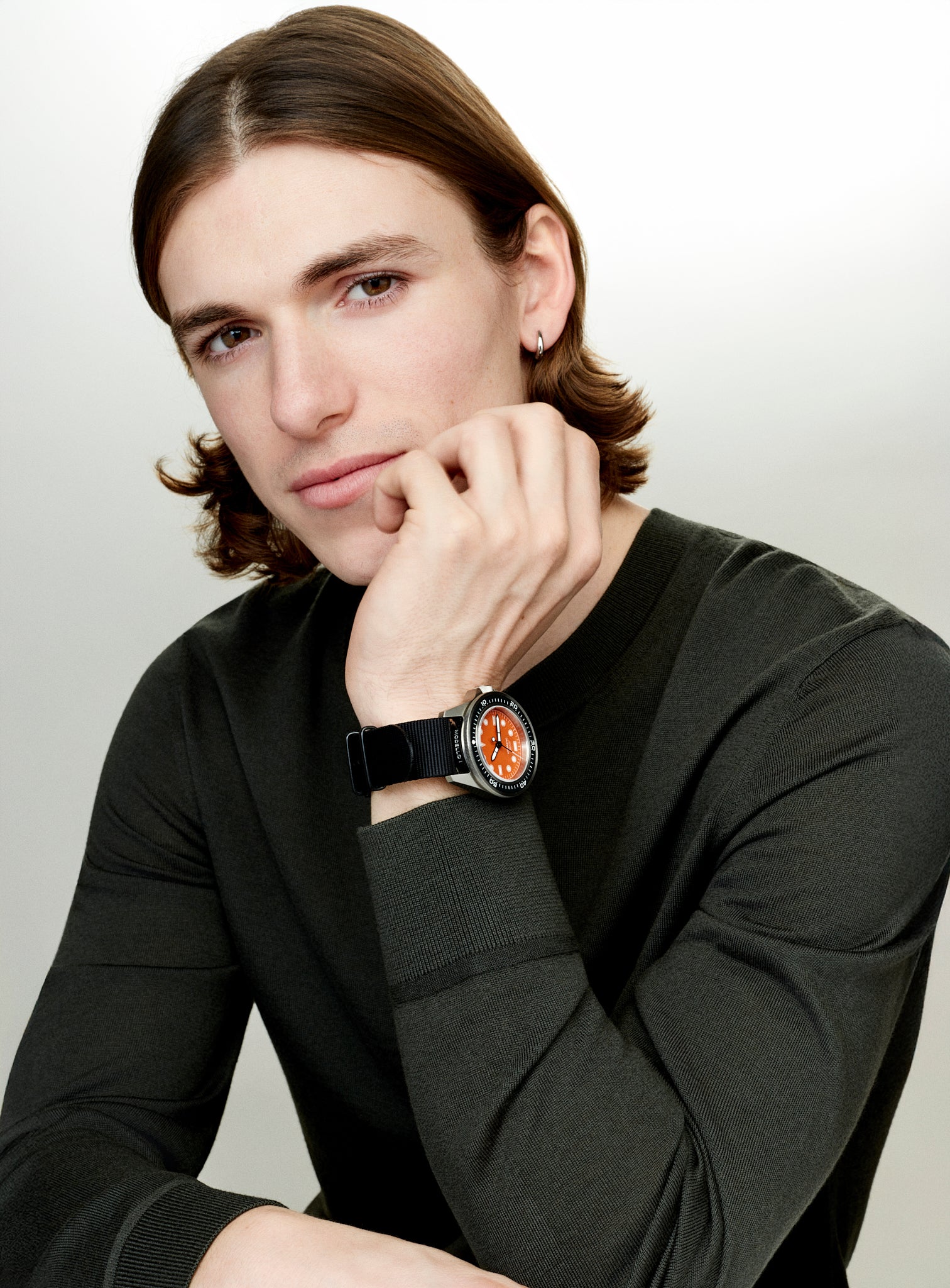 Liz Huggies Silver hoops