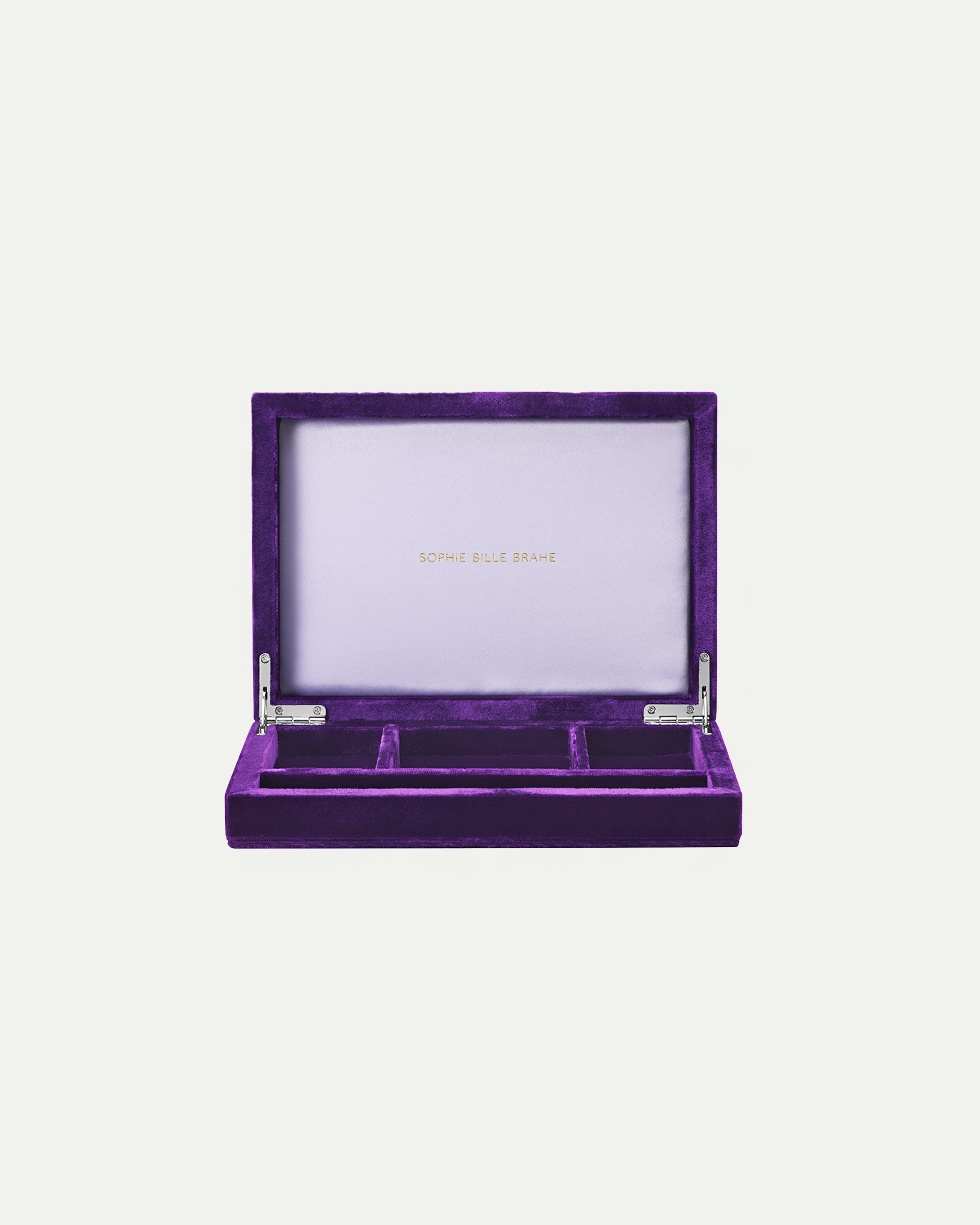 Boîte à bijoux Trésor Viola velours