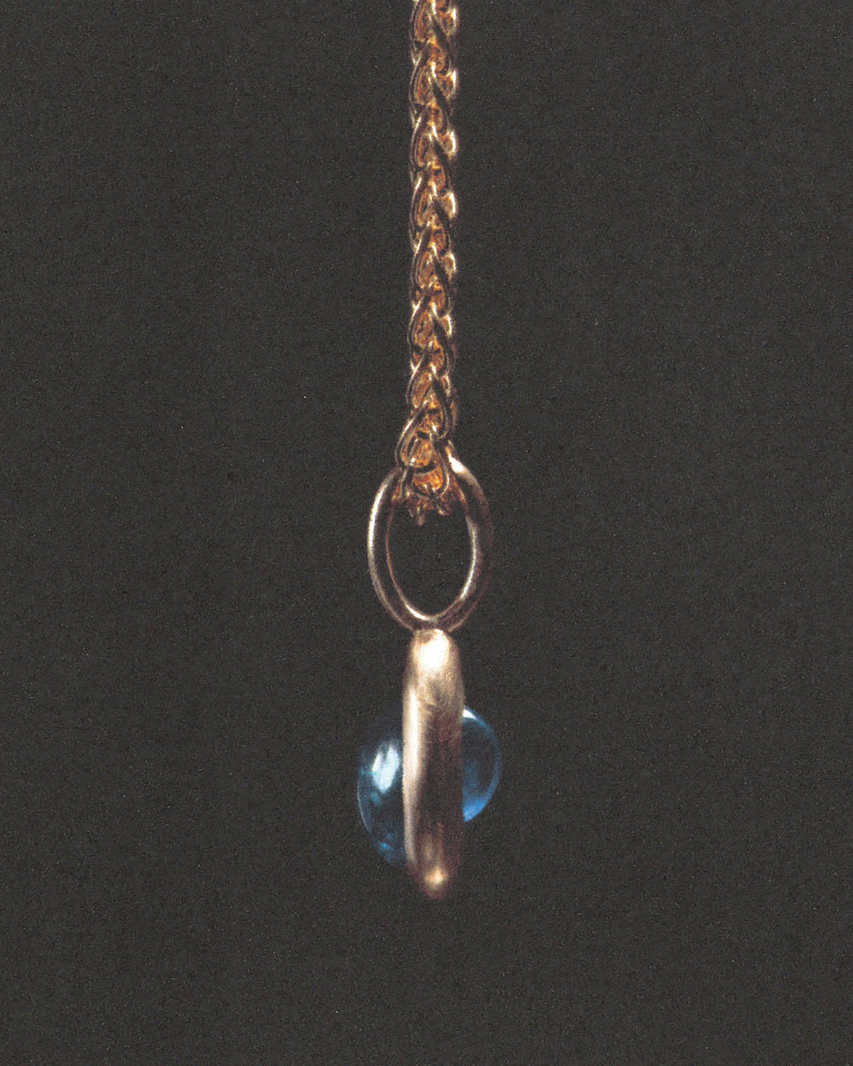 Pendentif Duo Sister Charm saphir