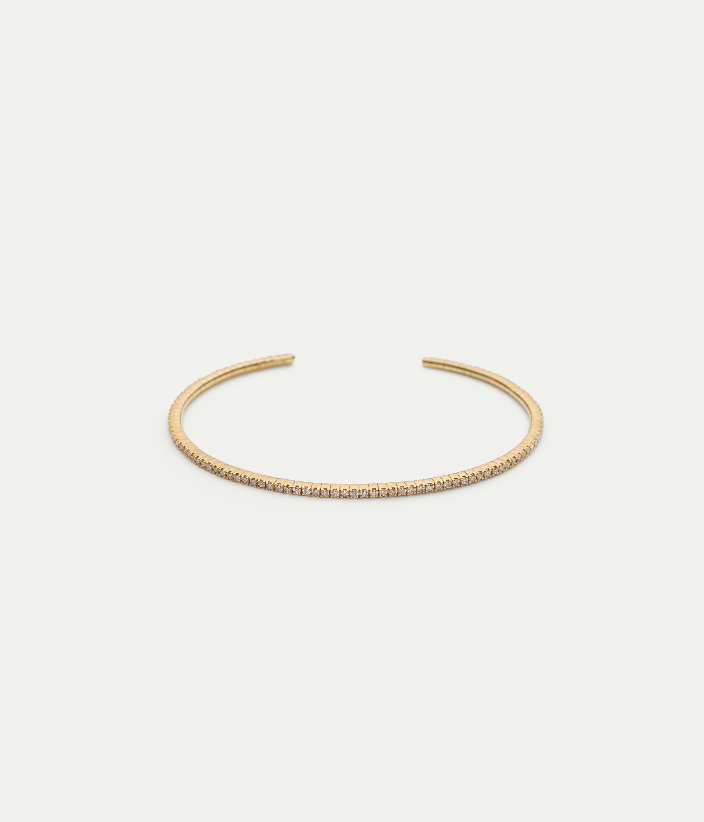 Paulette yellow gold and diamonds bracelet