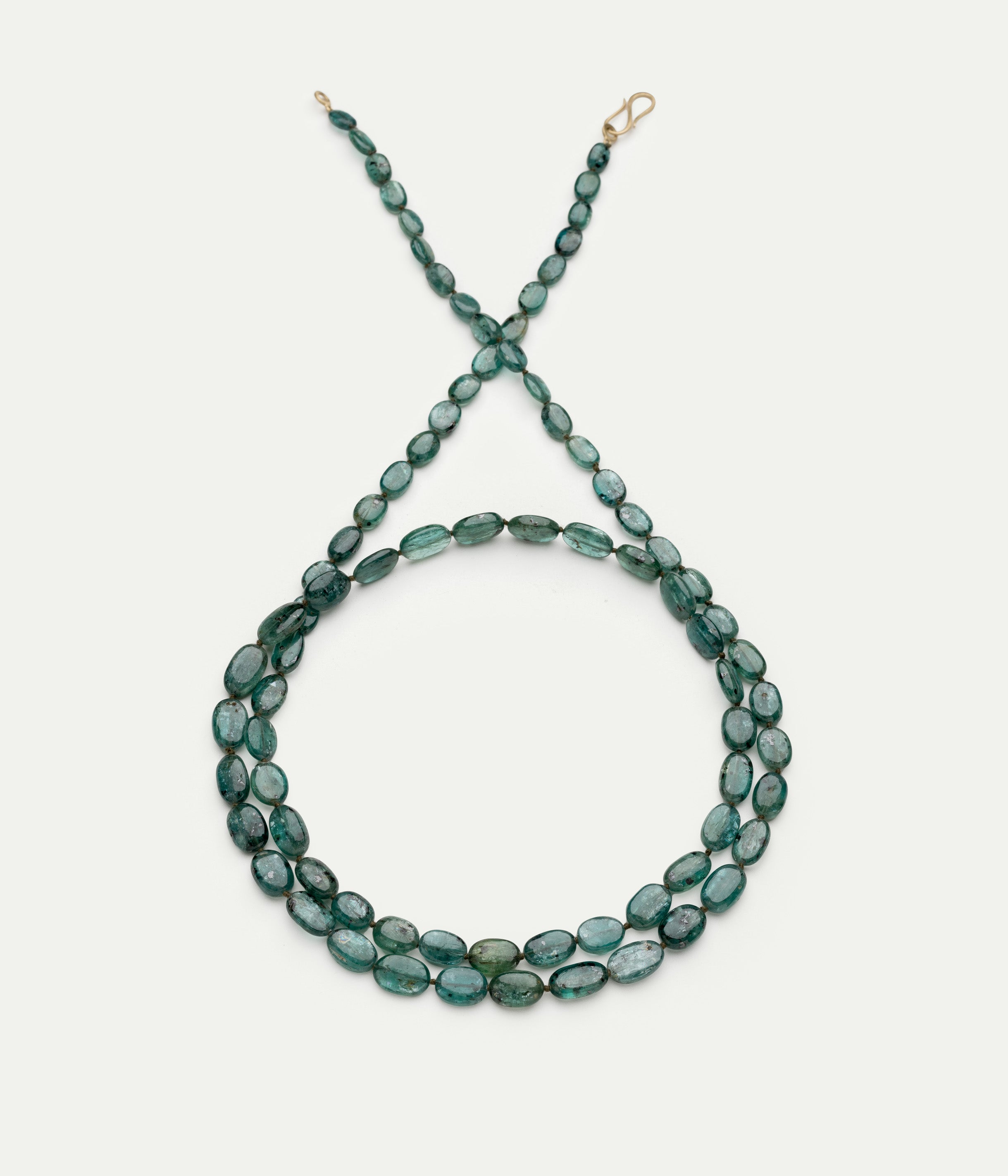 L Paulette green kyanite Necklace