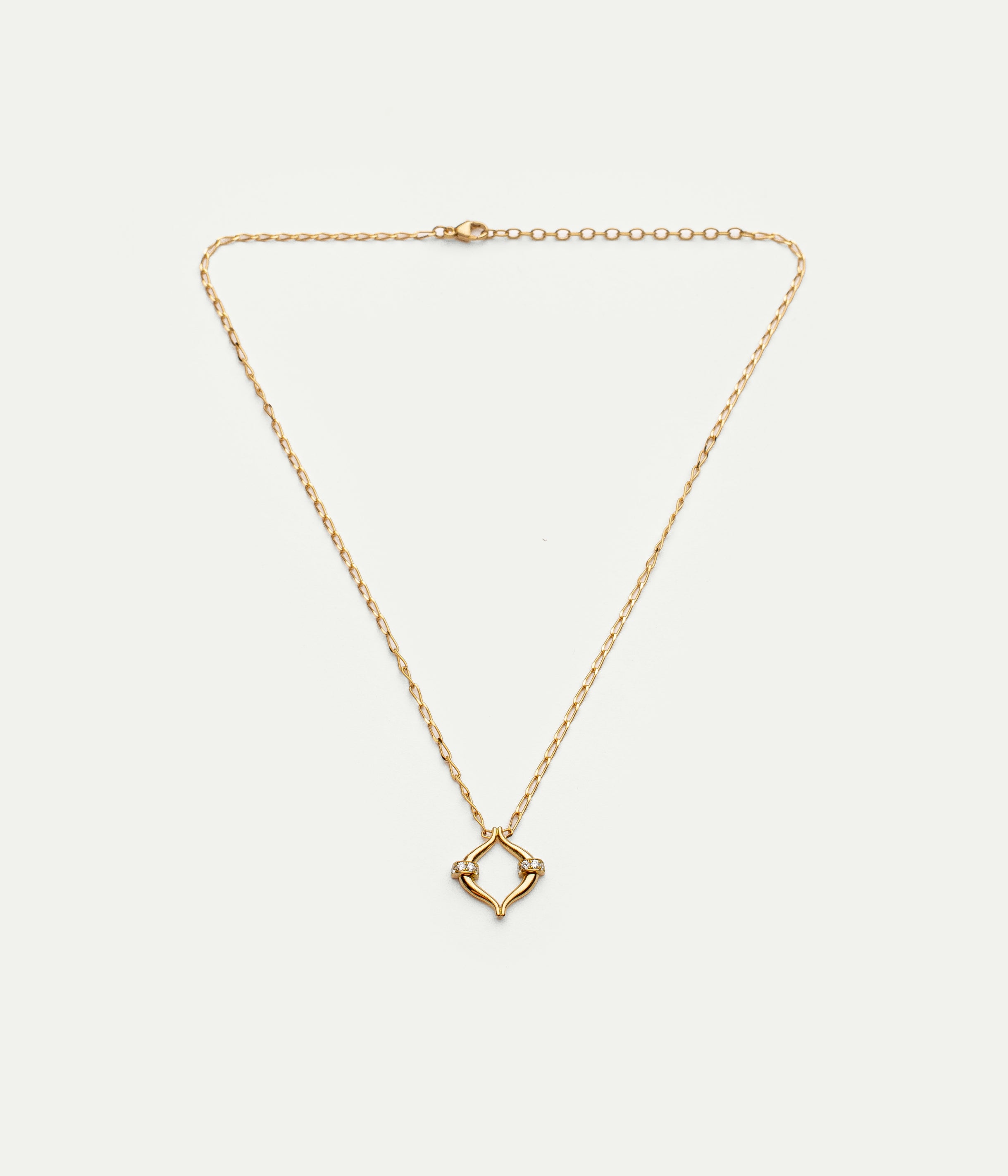 Collier Eboris Link Pavé Diamants