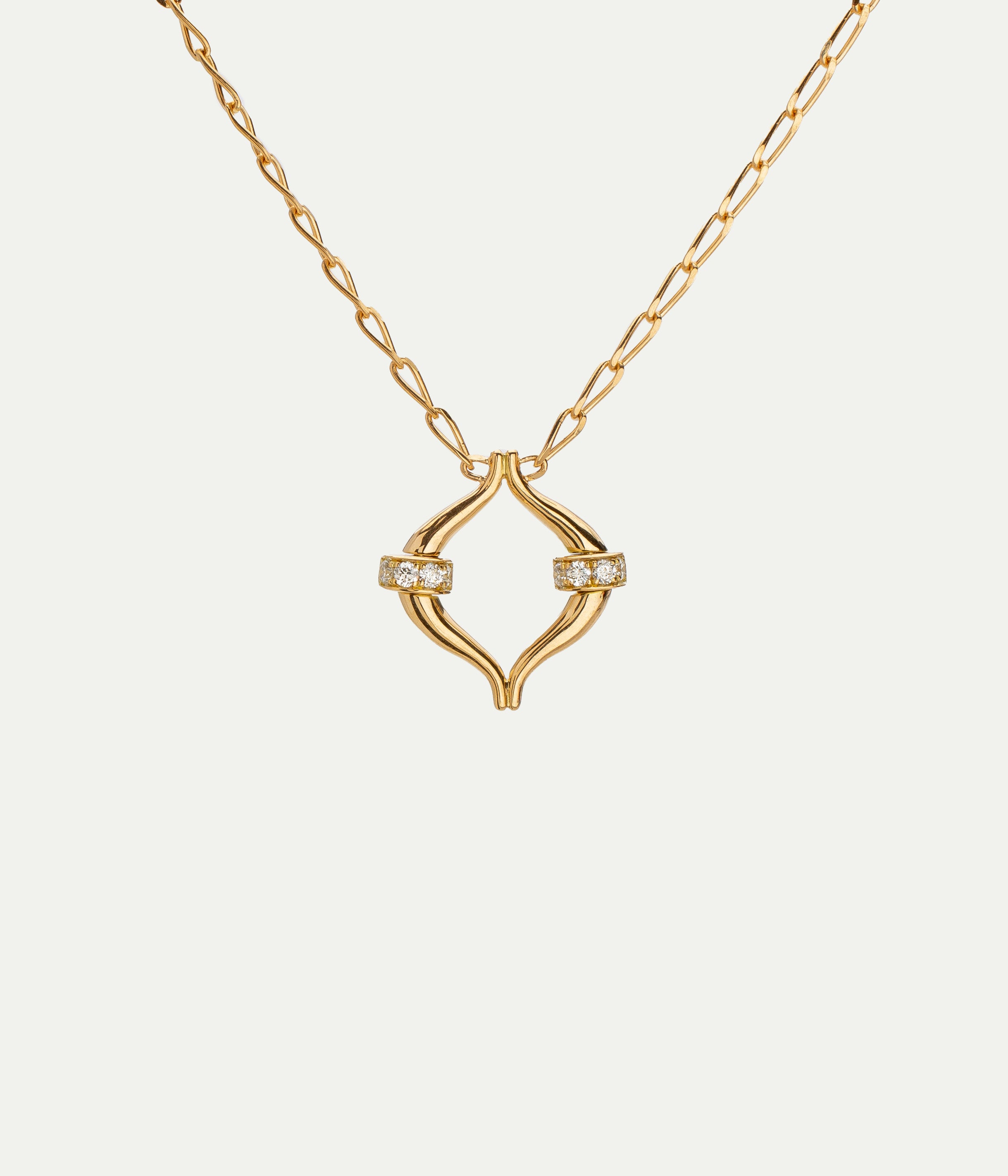 Eboris Link Diamonds necklace