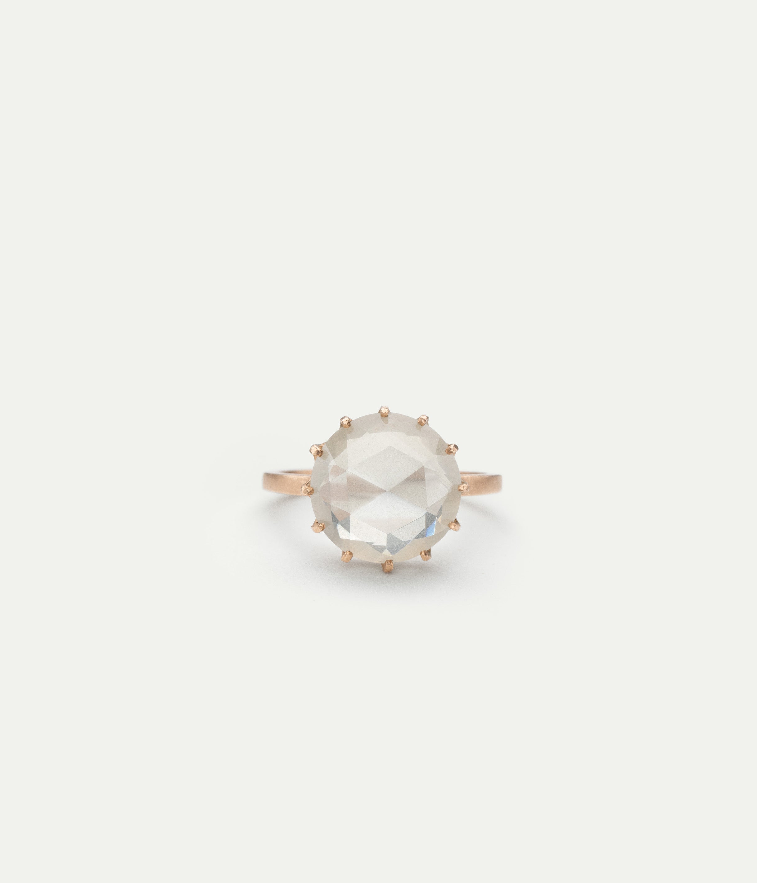 Millegriffe moonstone ring