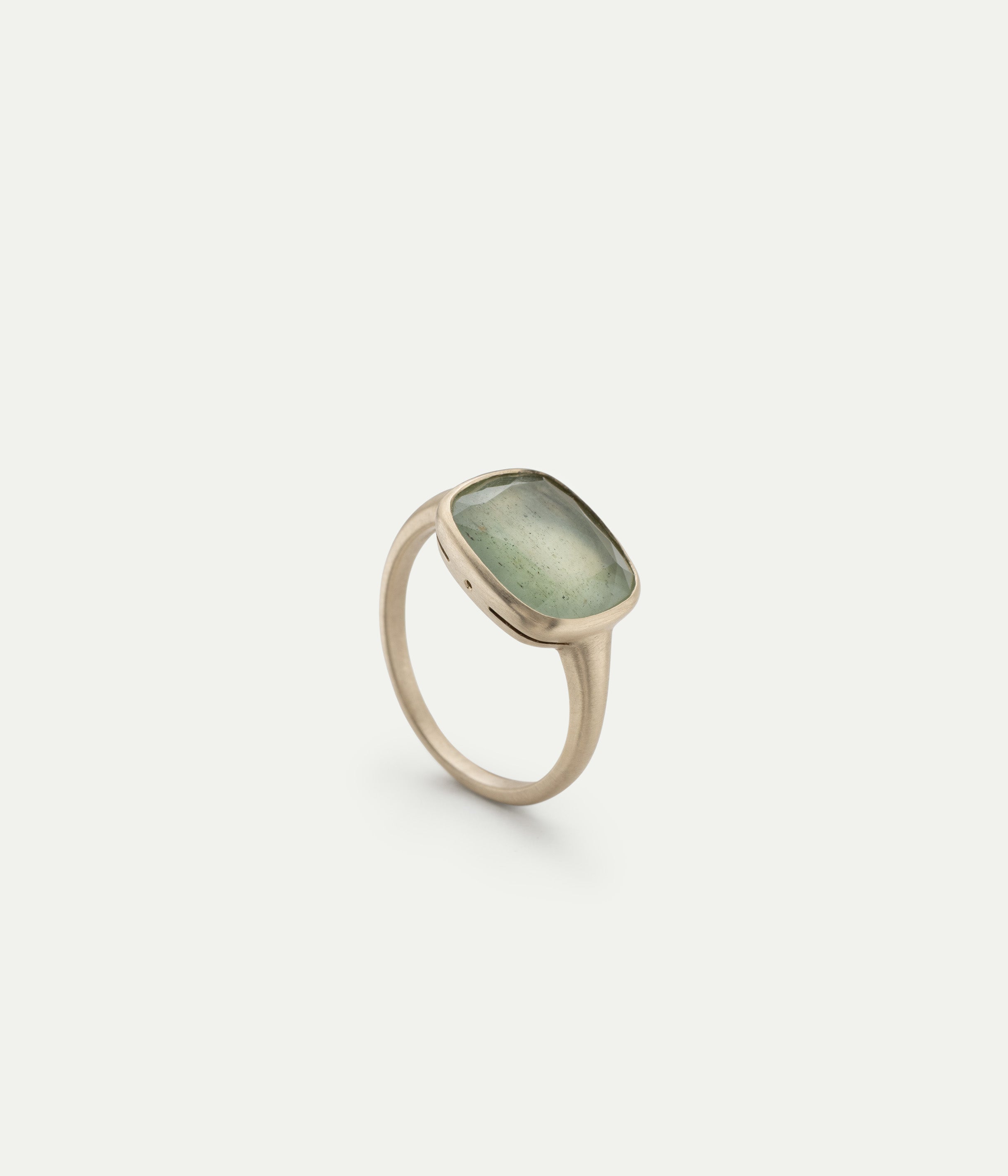 Tilda green beryl ring