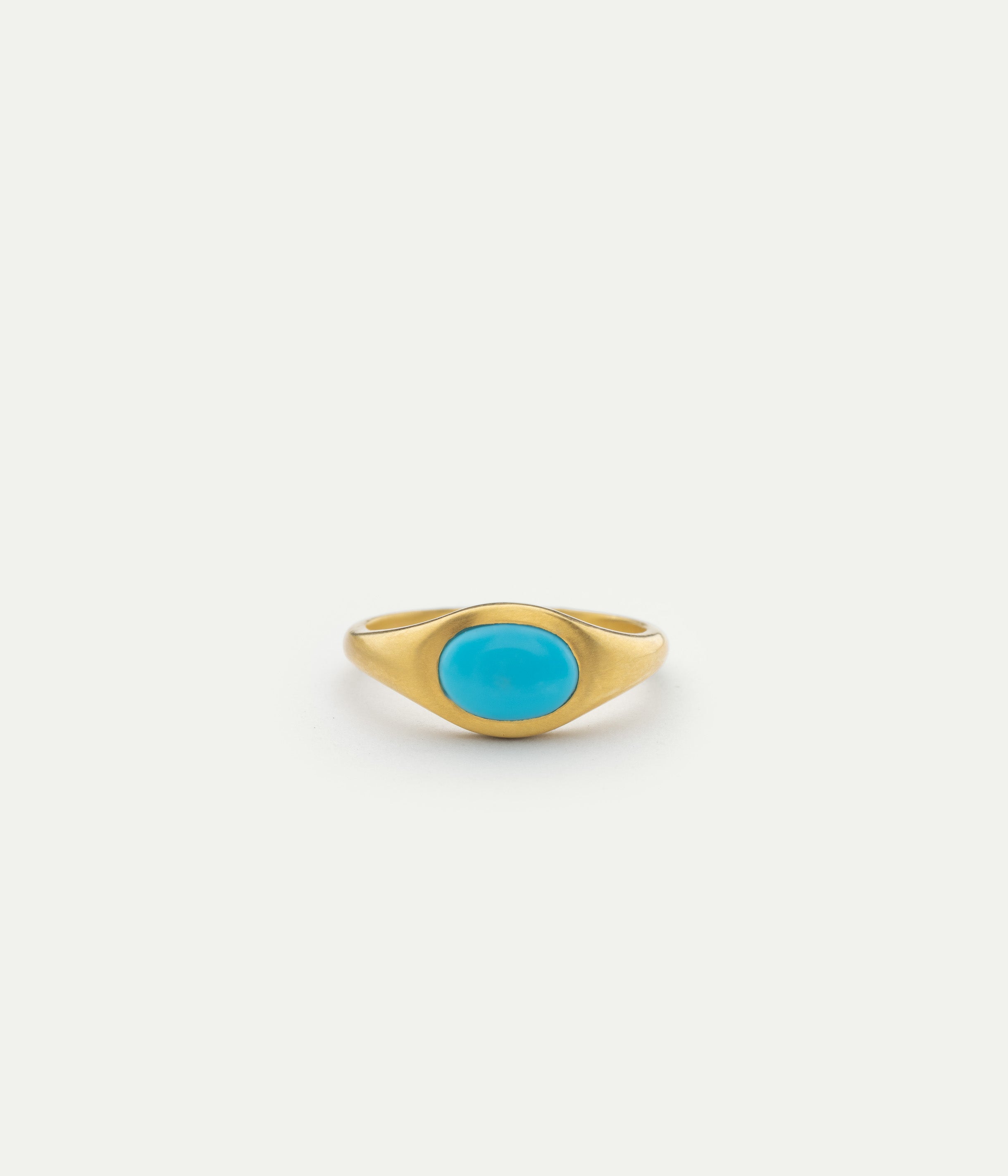 Hathor small eye inlay ring