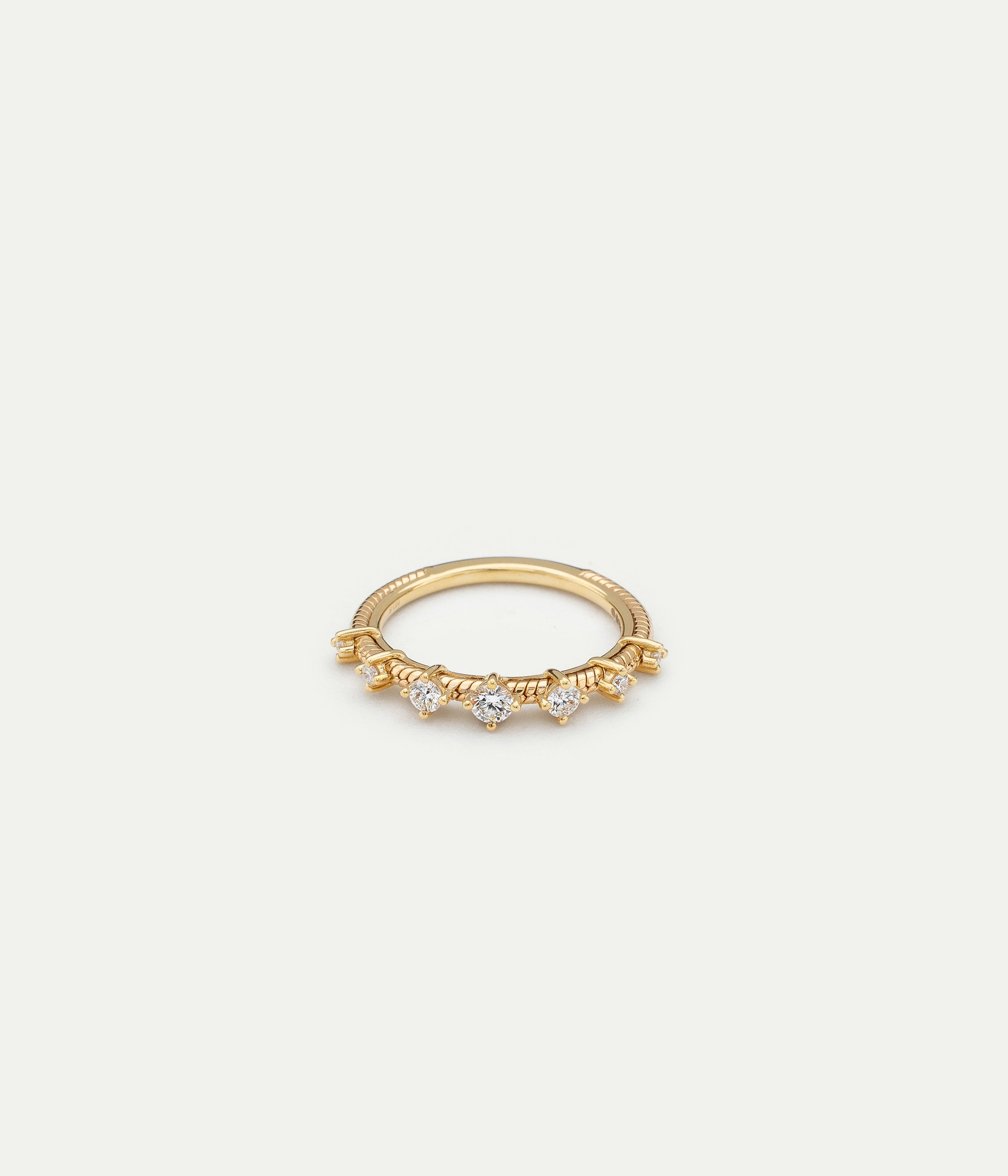 Chain Diamonds Ring