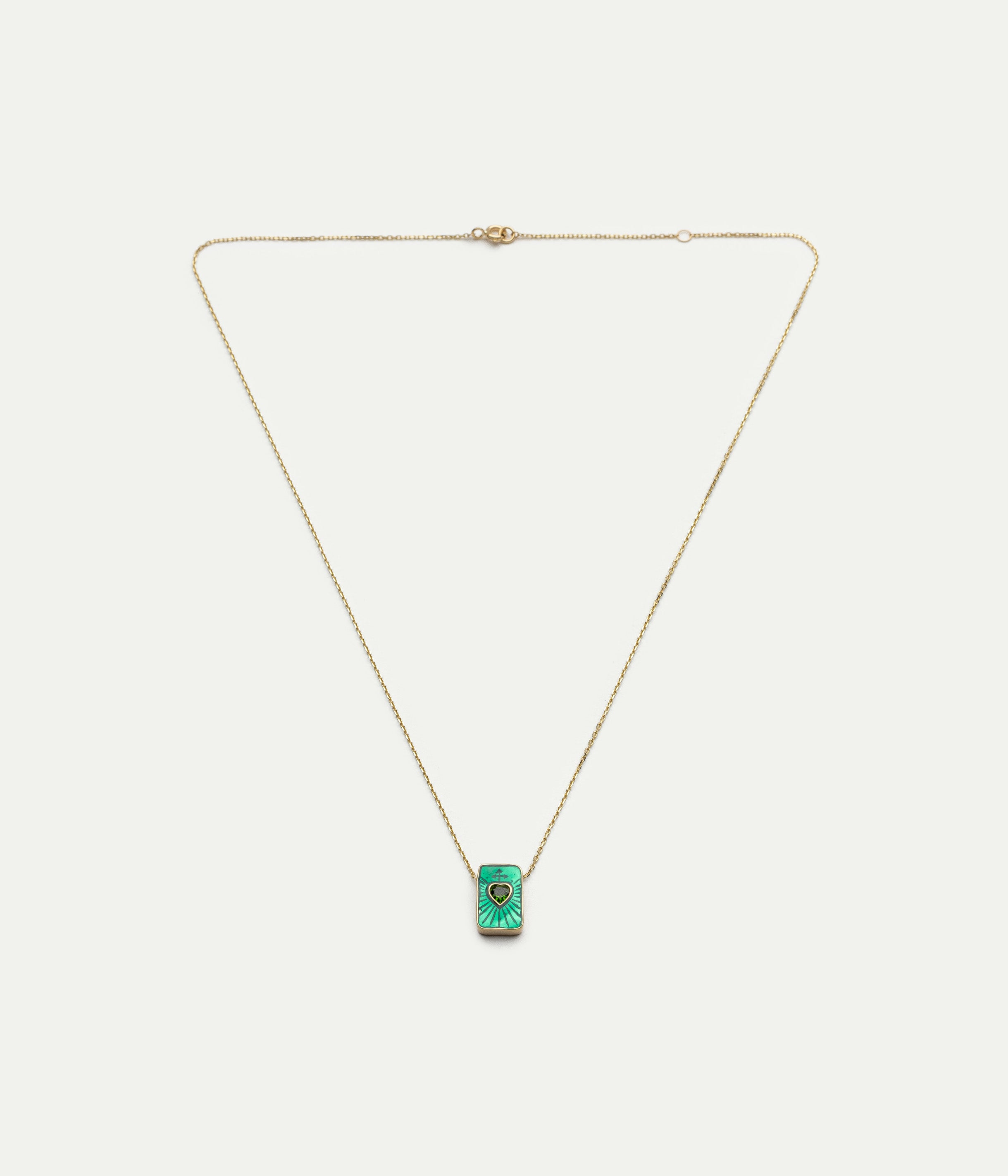 Collier Deva Diopside