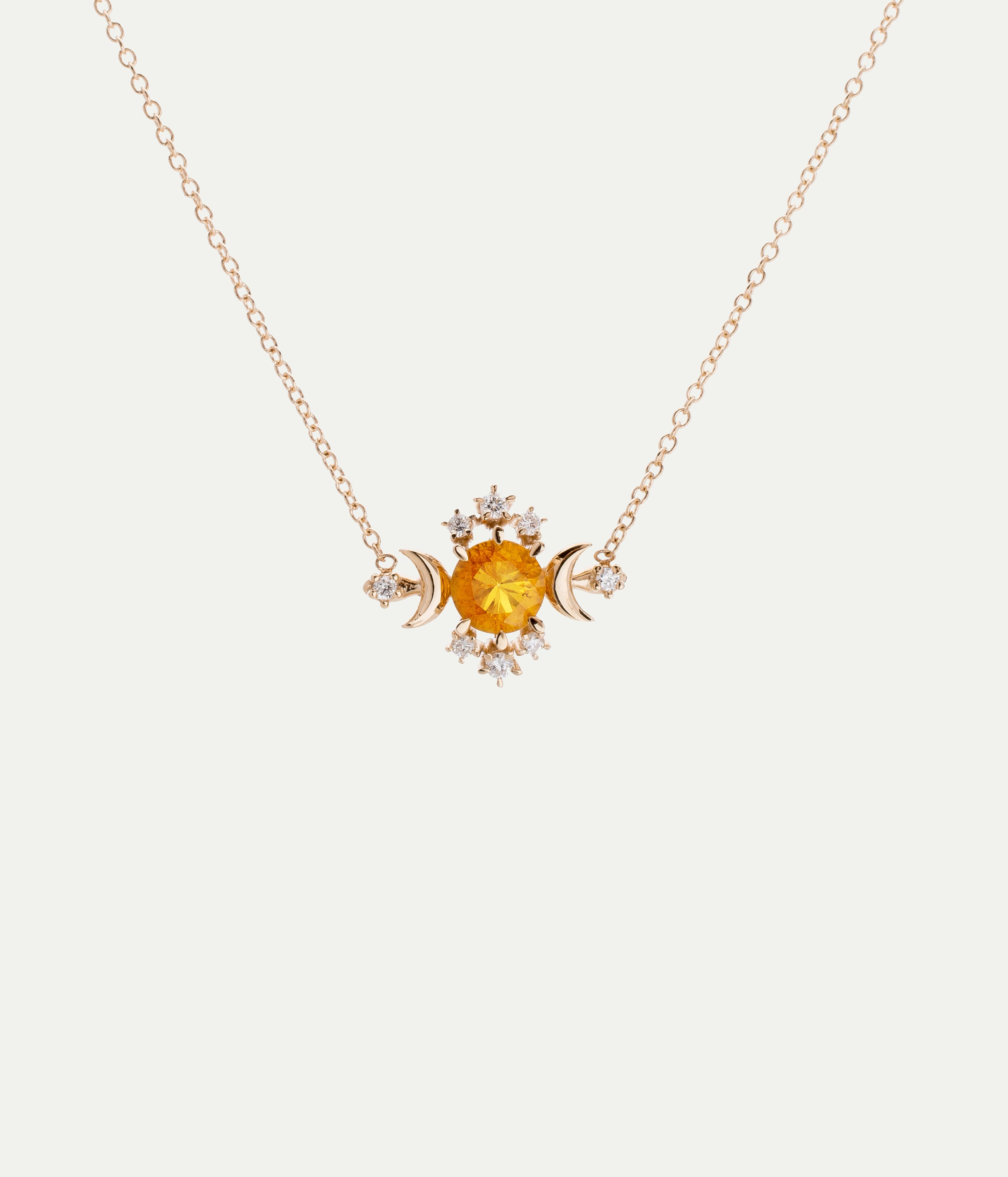 Wondering Star Saphhire necklace