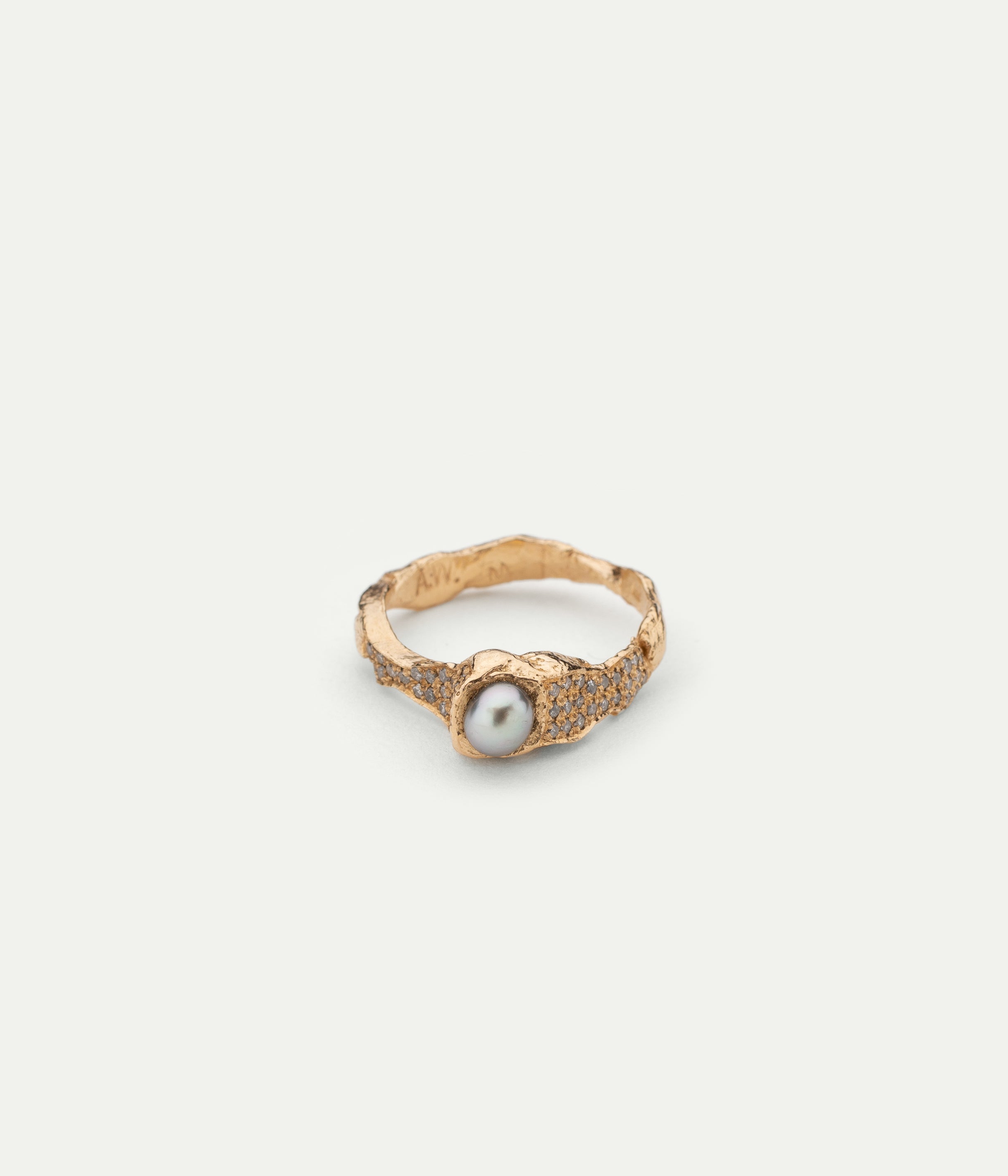 Bague Keshi Pearl Coma