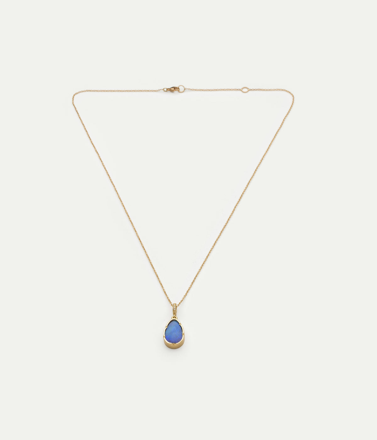 Orbit opal necklace