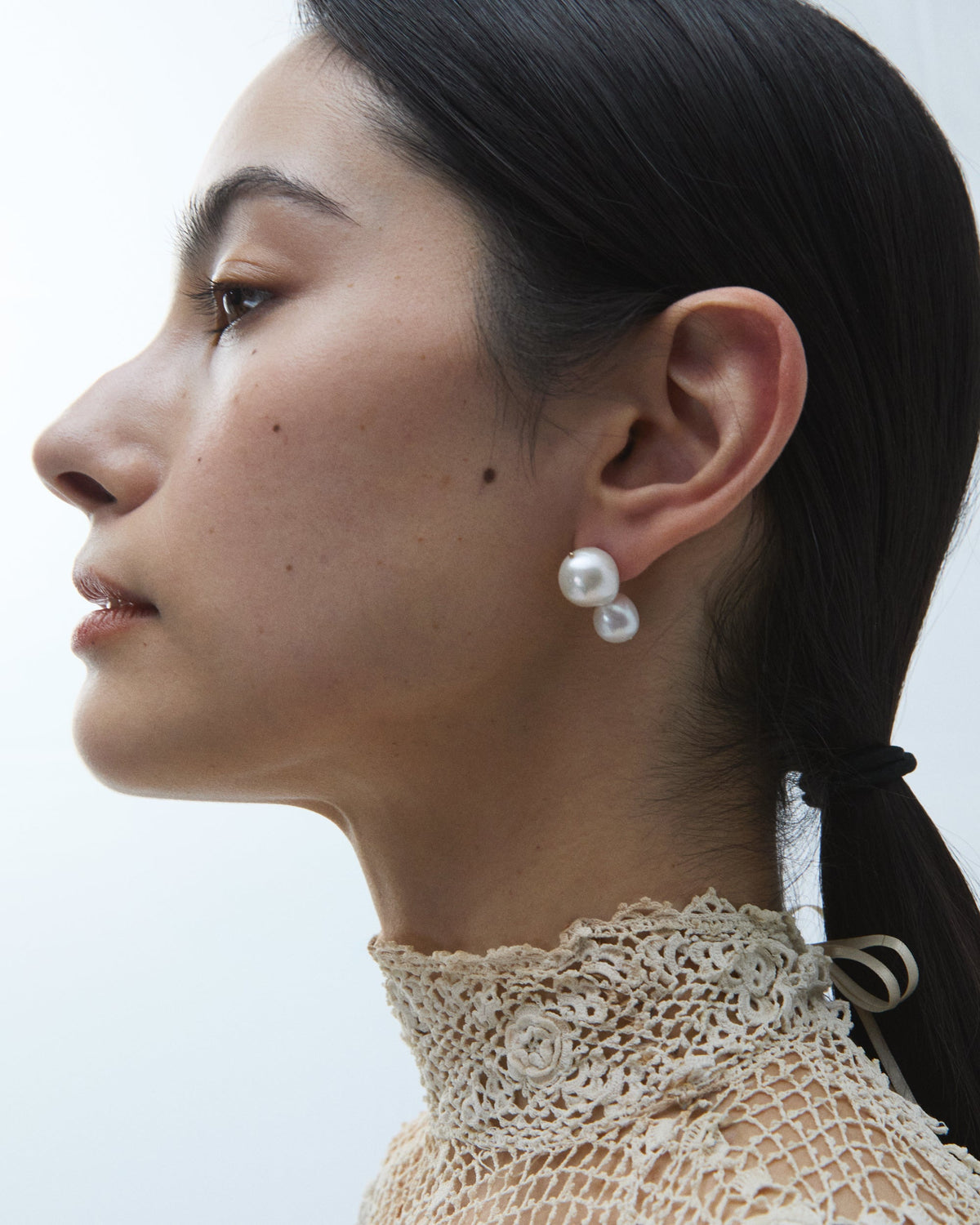 Boucles d'oreilles Clove perles