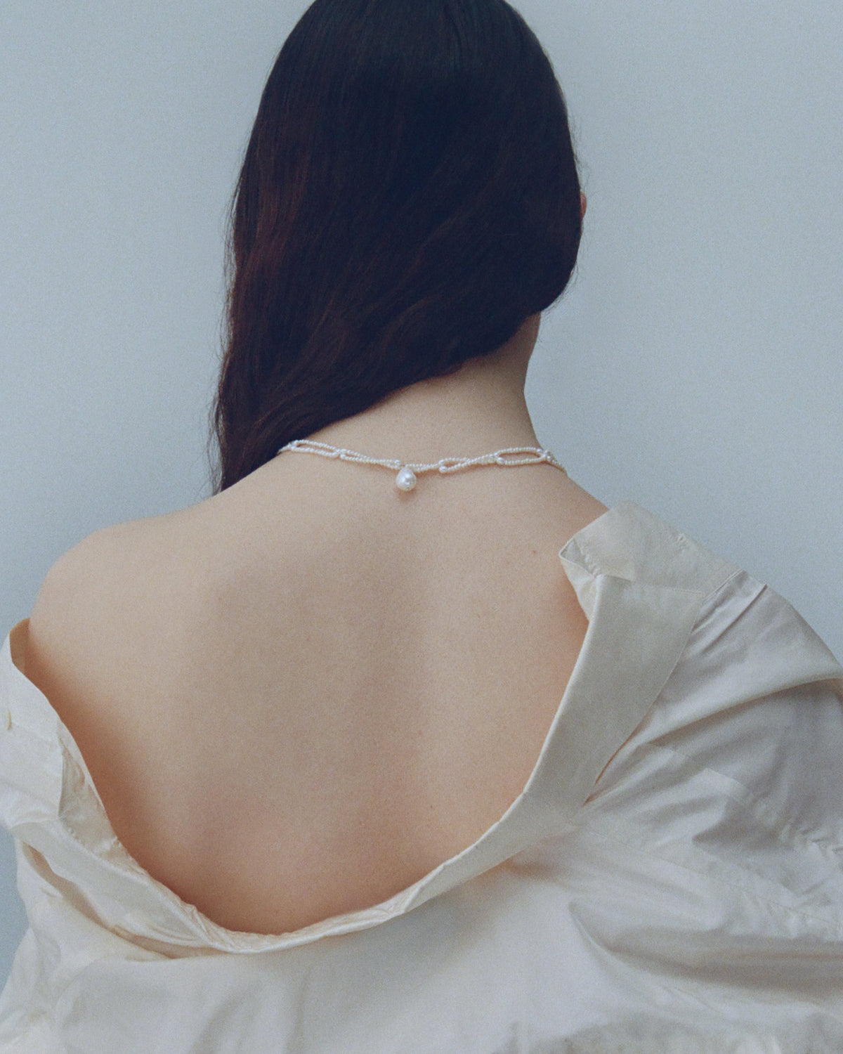 Collier Lariat perles