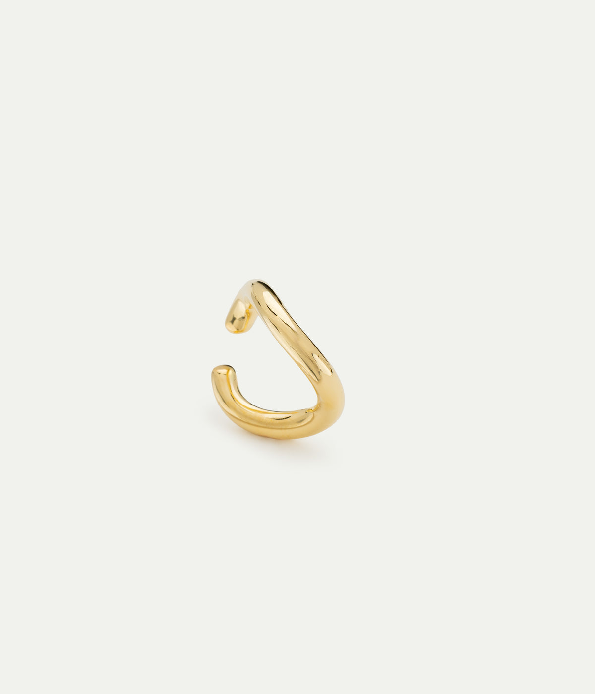 Earcuff River plaqué or