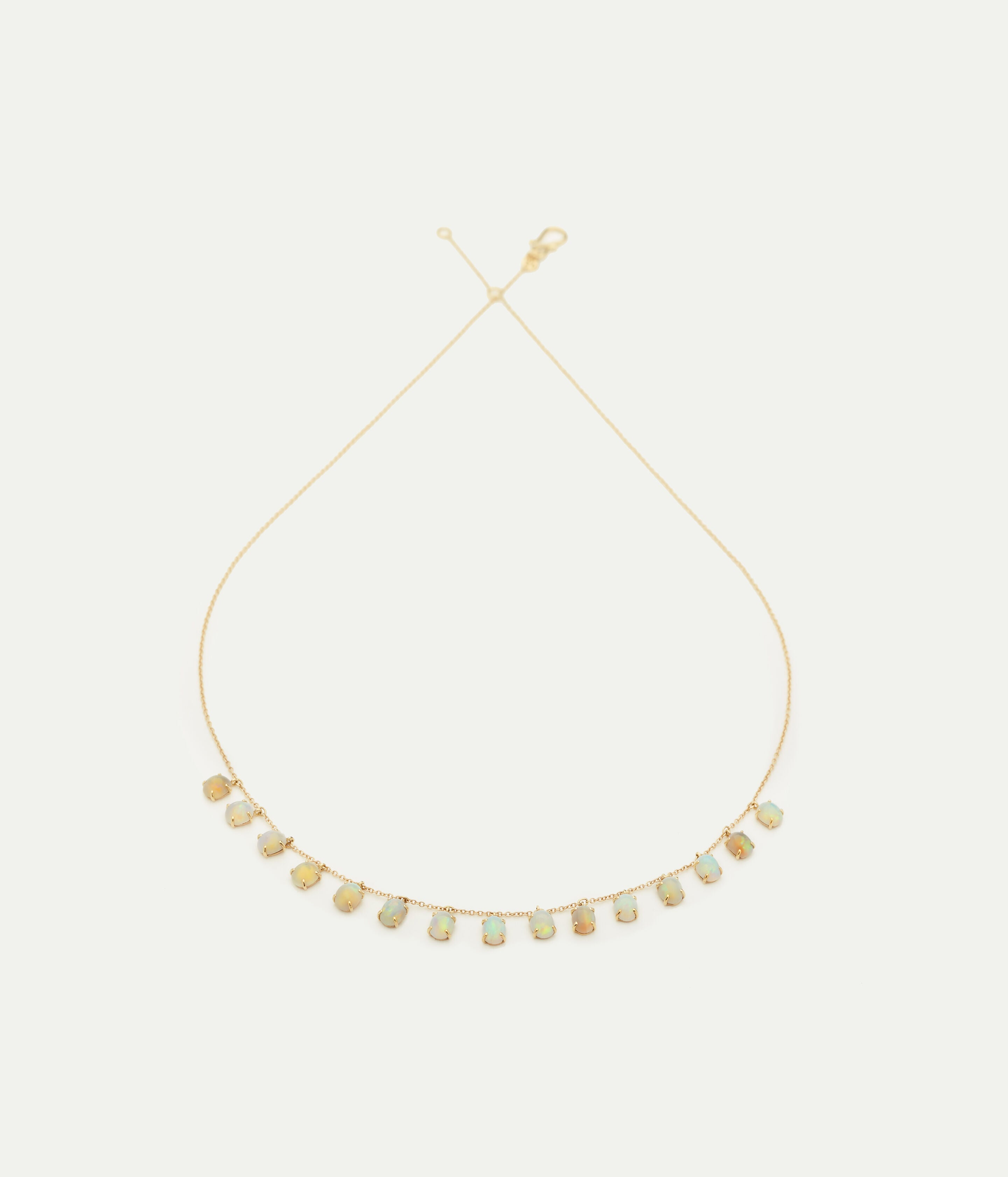 Collier Dancing Drops opales