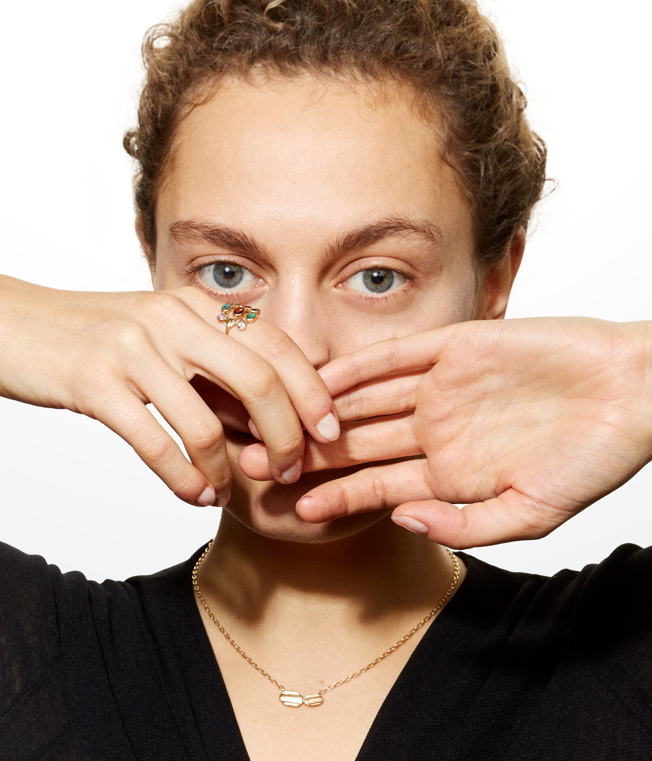 Yellow gold Immortelle Necklace