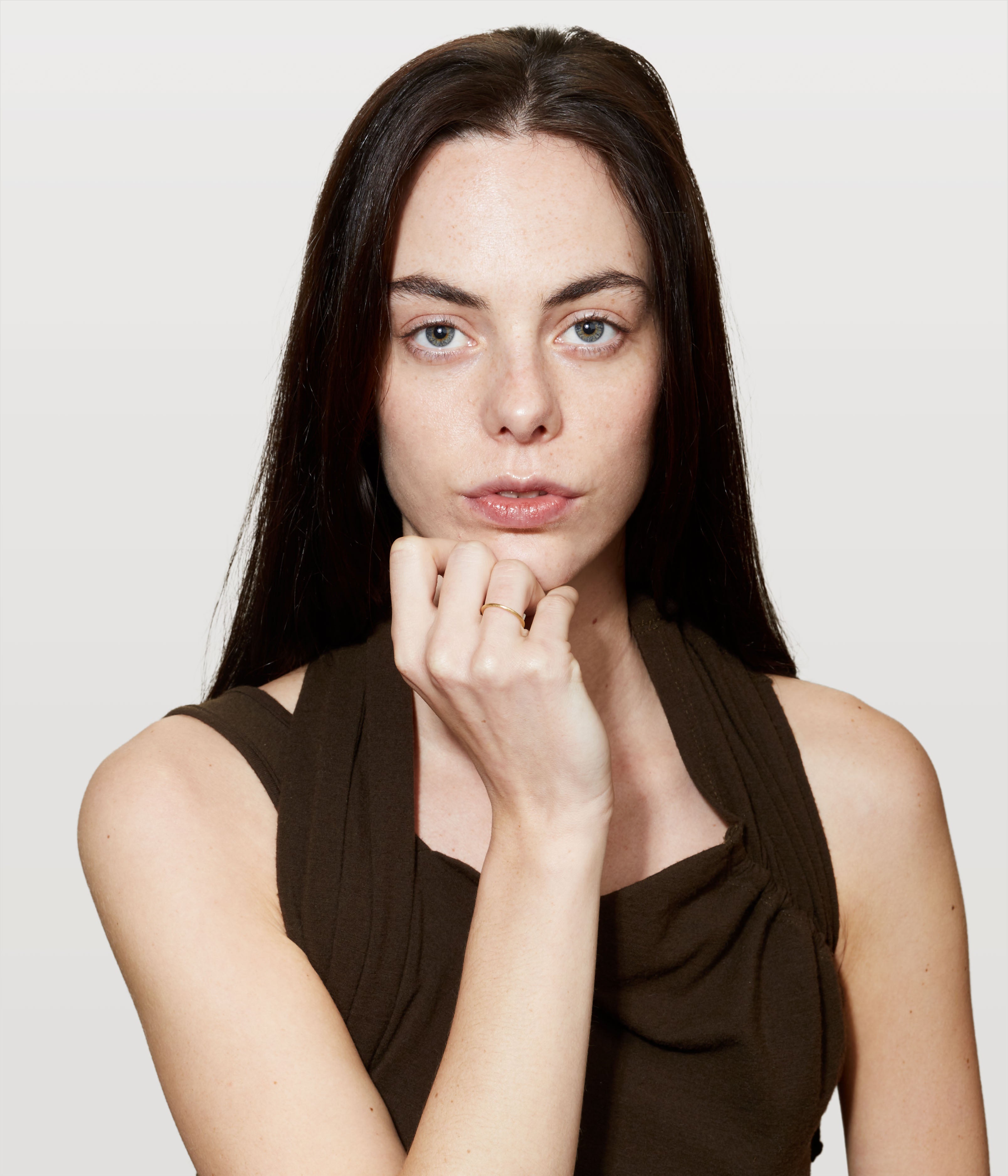 Amy yellow gold band