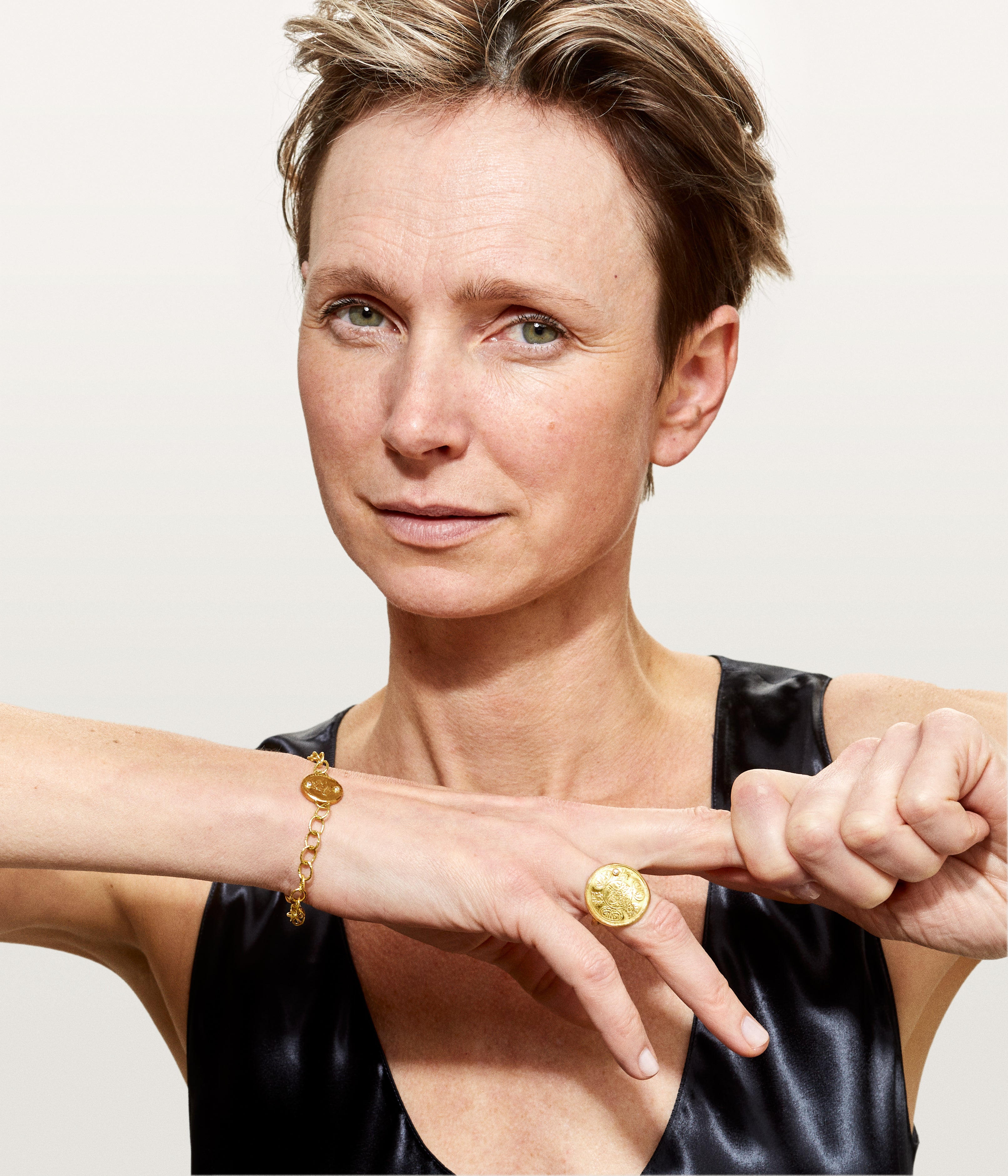 Bague Pièce ottomane un diamant