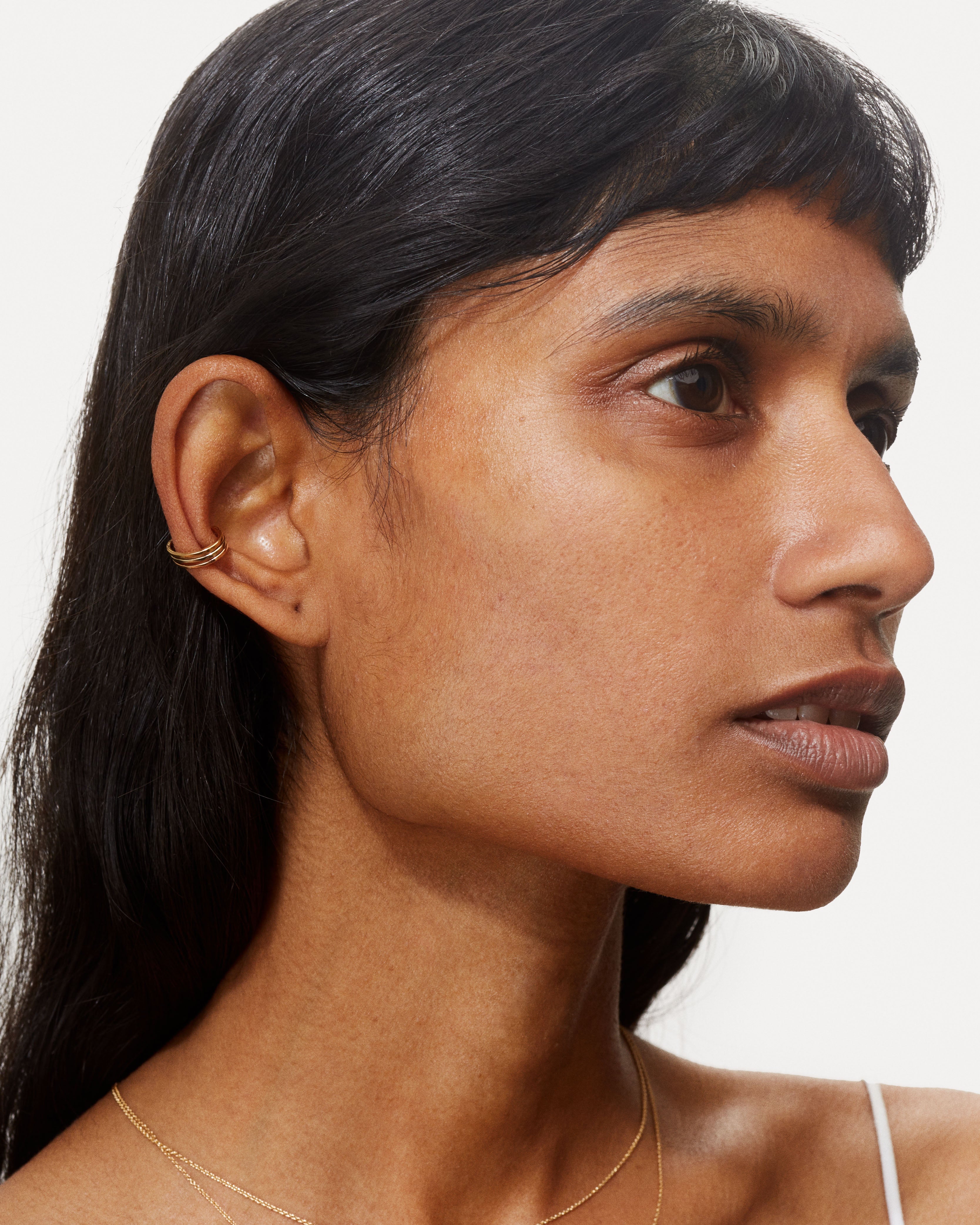 Joséphine 3 golds Earcuff