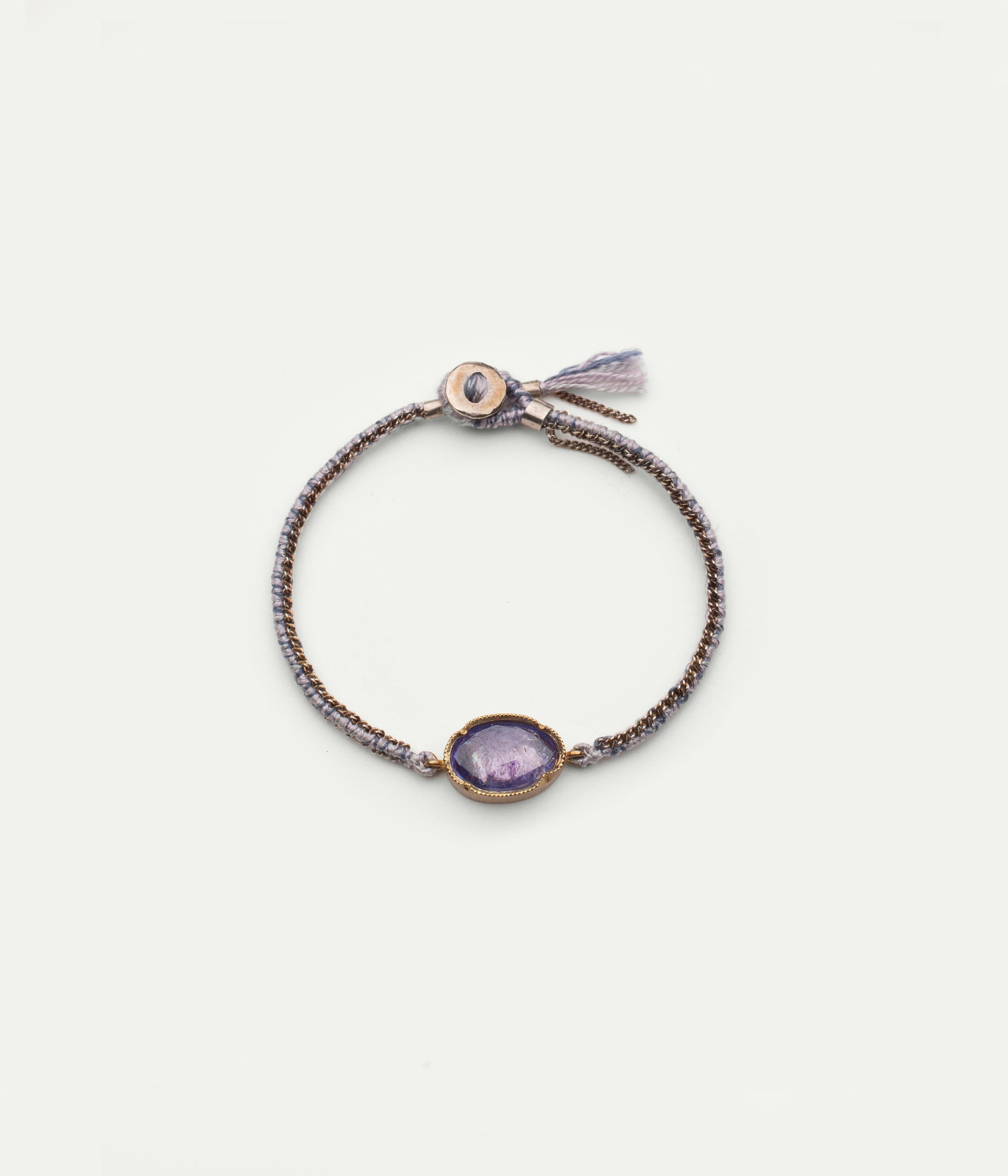Orbit tanzanite bracelet