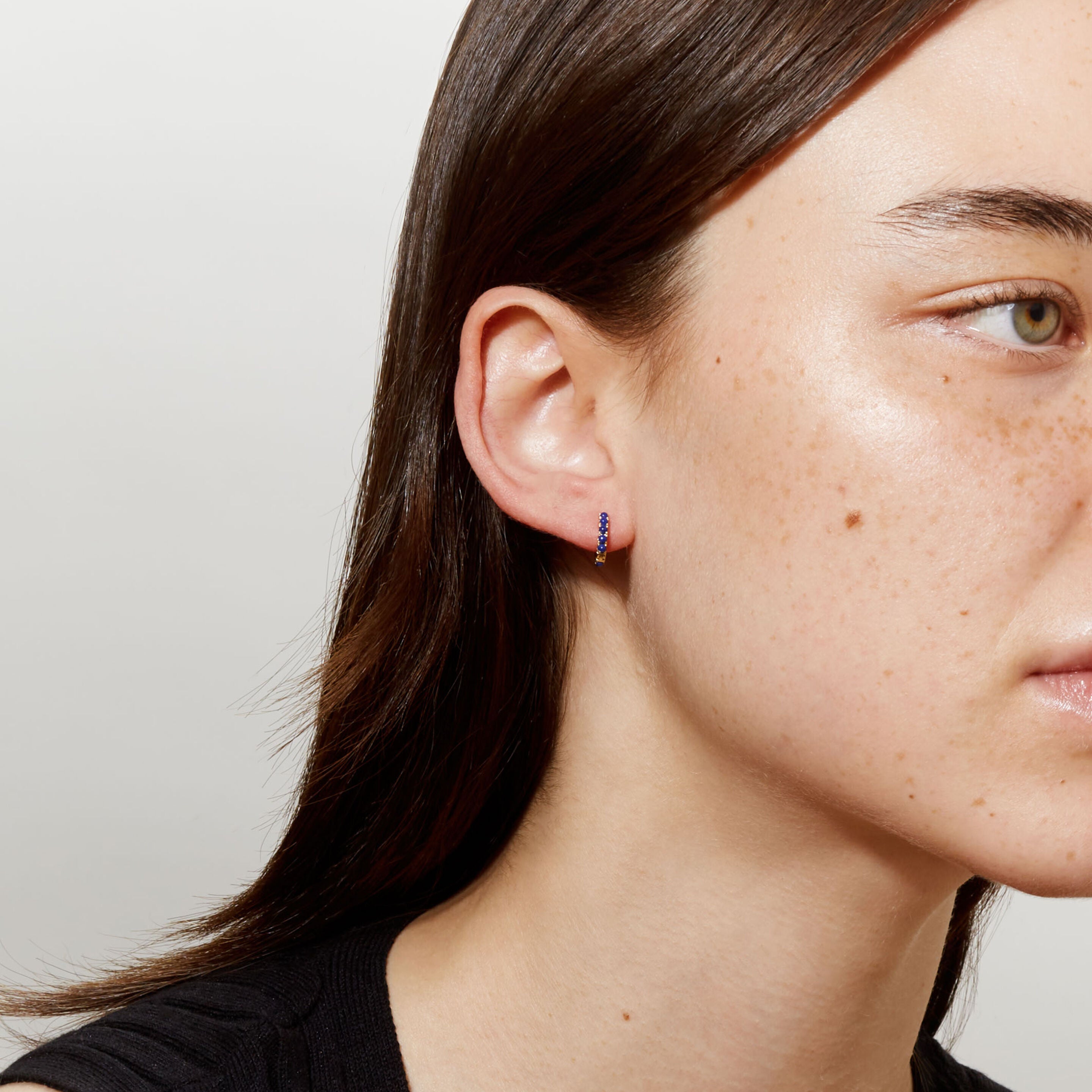 Créole Ismène lapis-lazuli medium