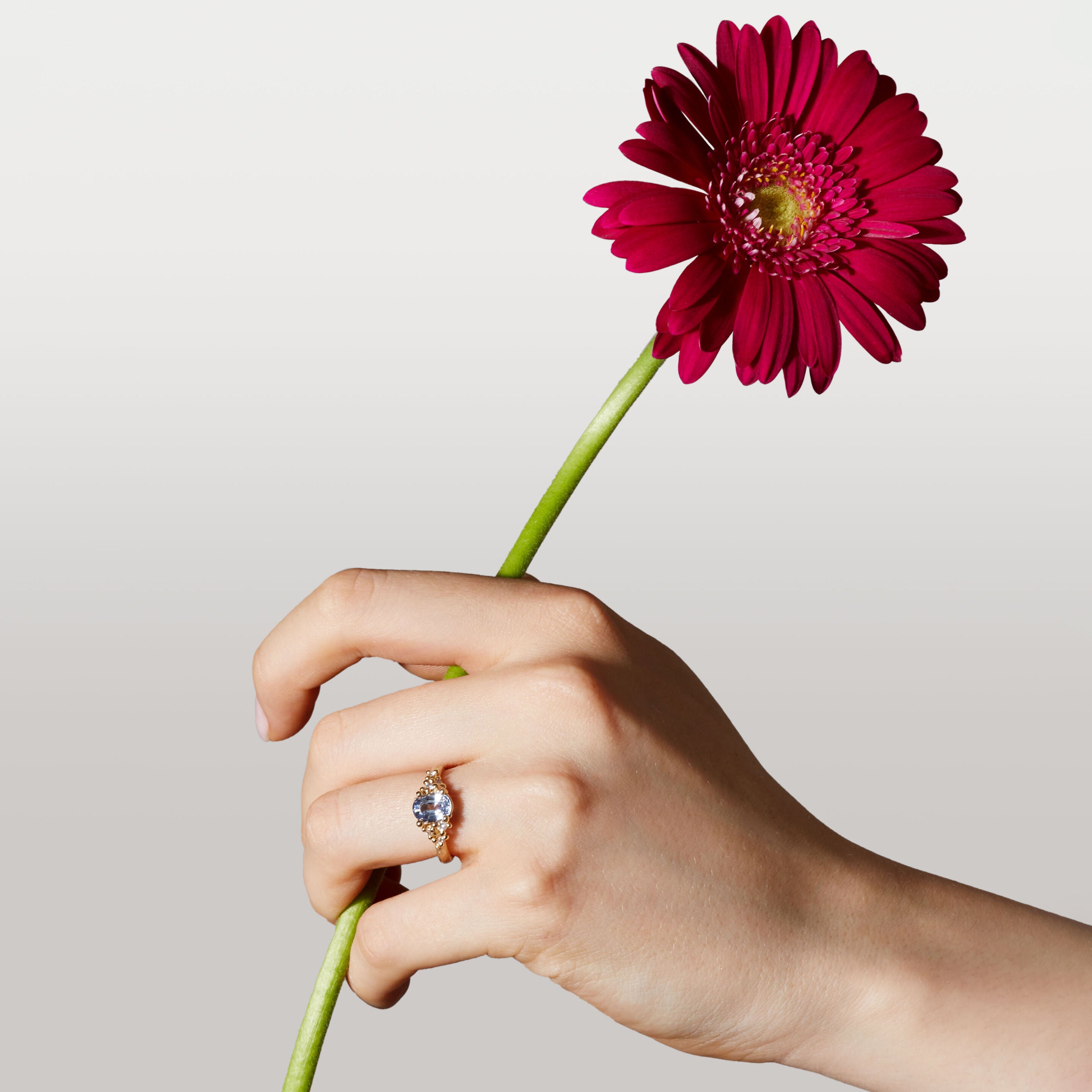 Bague Saphir bleu