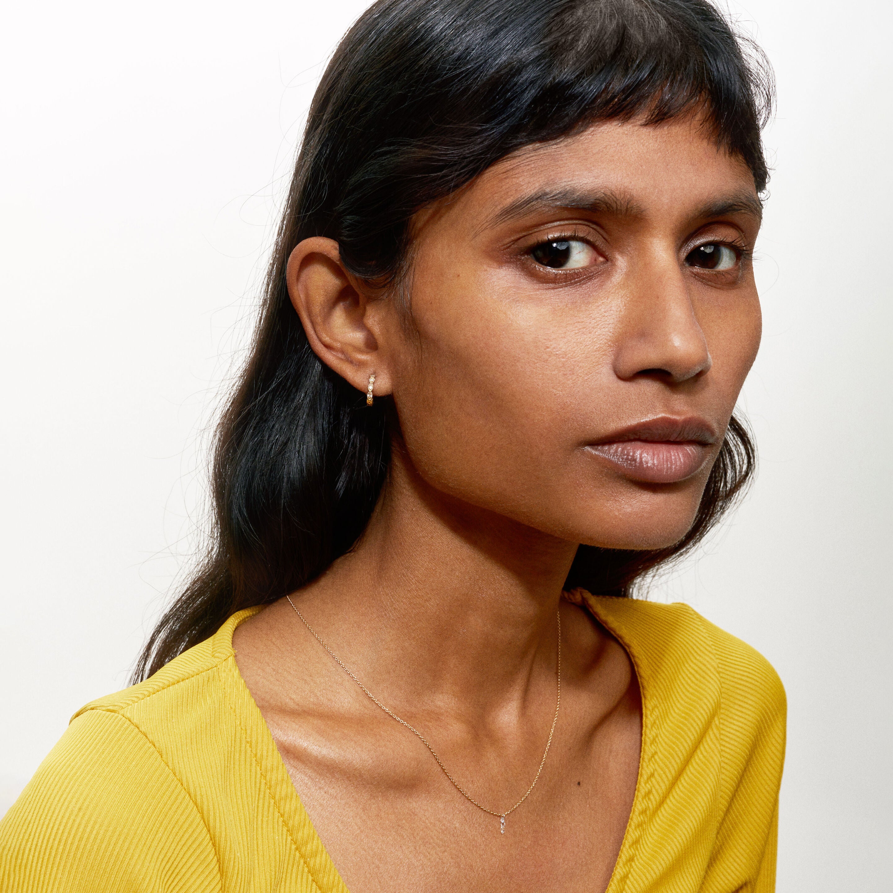 Créole Maurine or jaune large