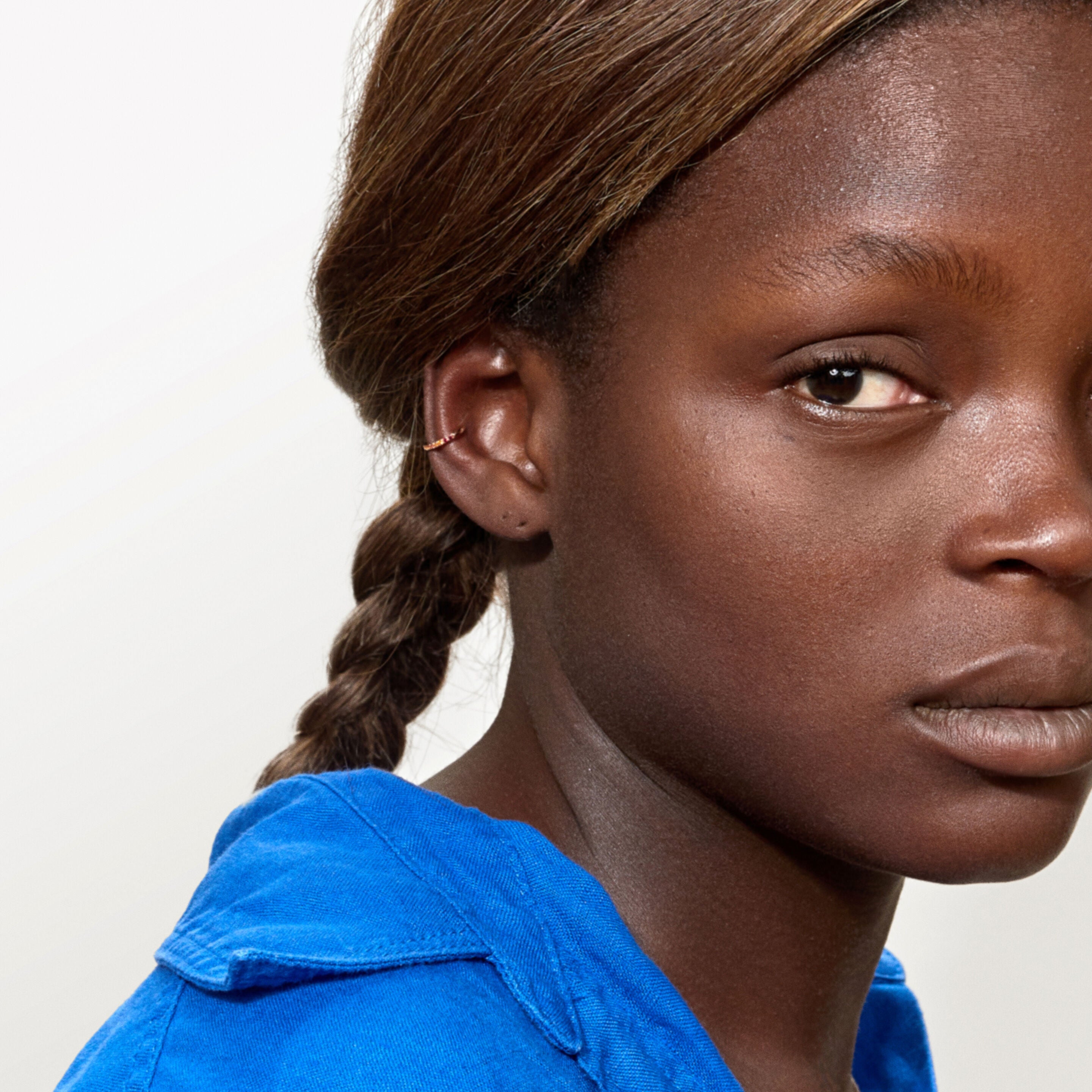 Earcuff Suzanne Rainbow or rose