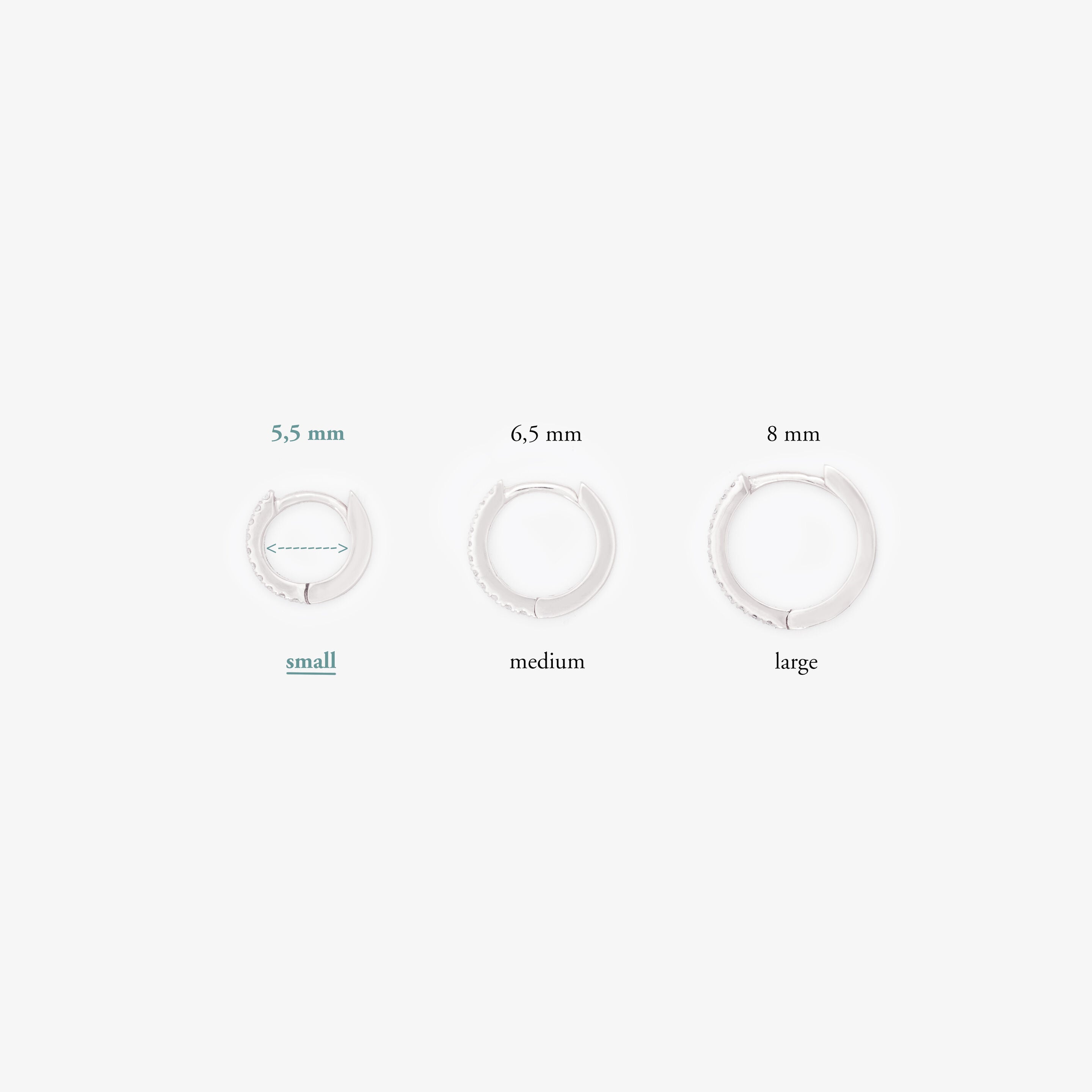 Créole Margot or gris small