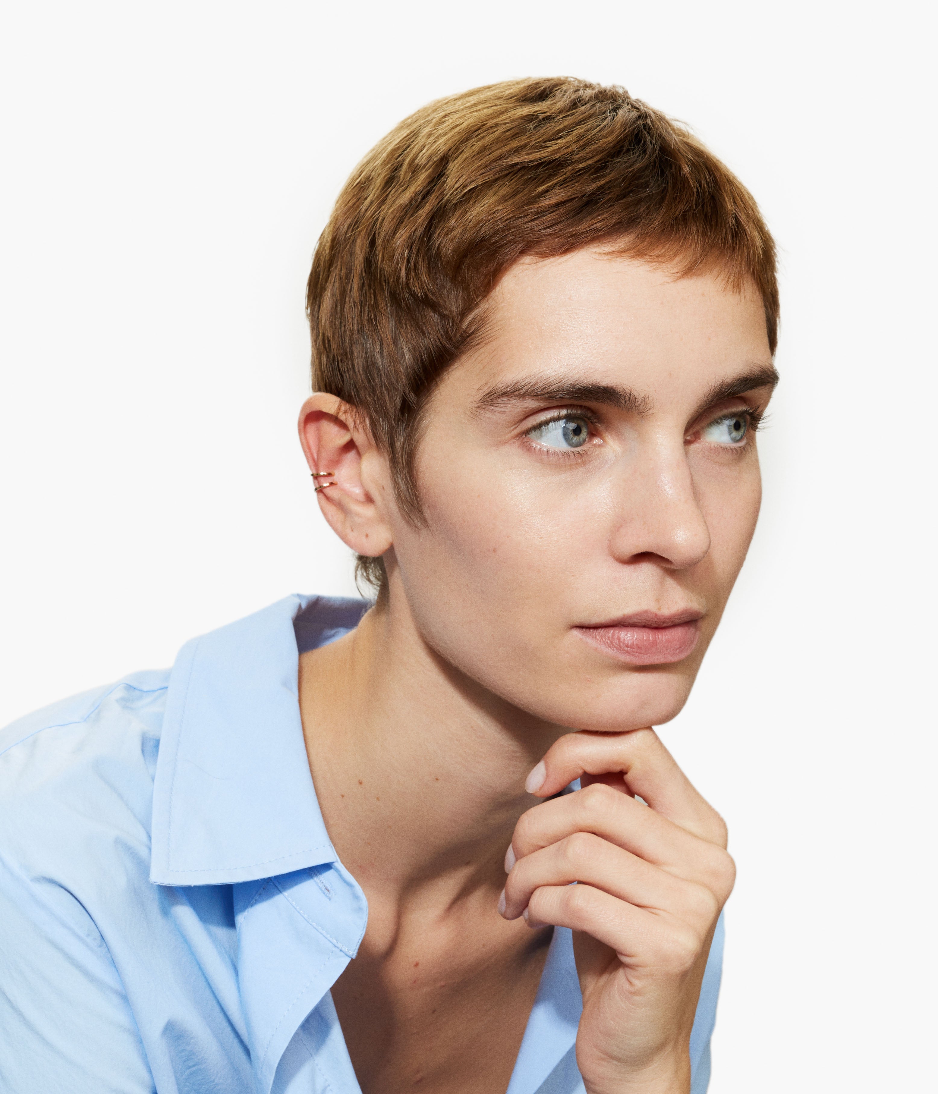 Suzanne rose gold Earcuff