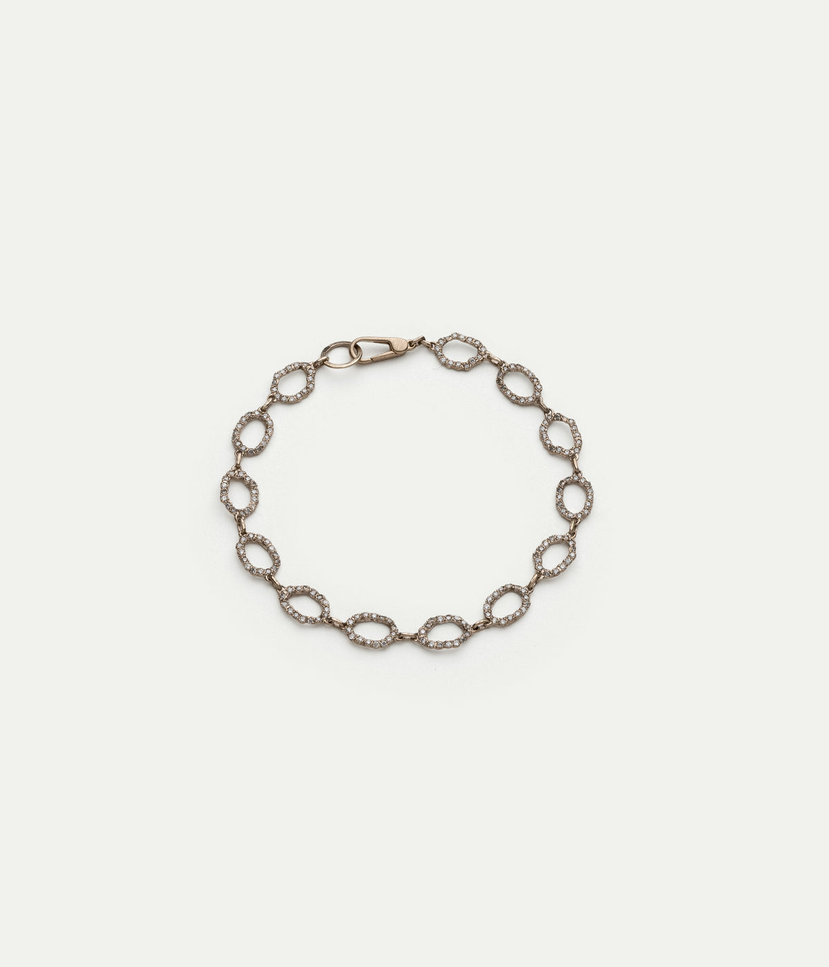 Uno white gold & diamonds bracelet
