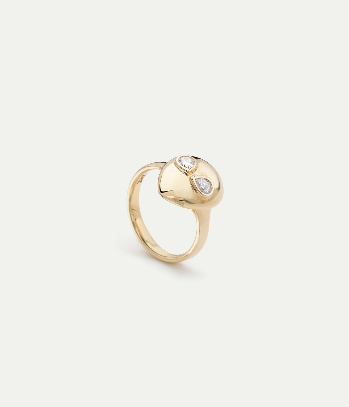 Alien diamonds mini ring