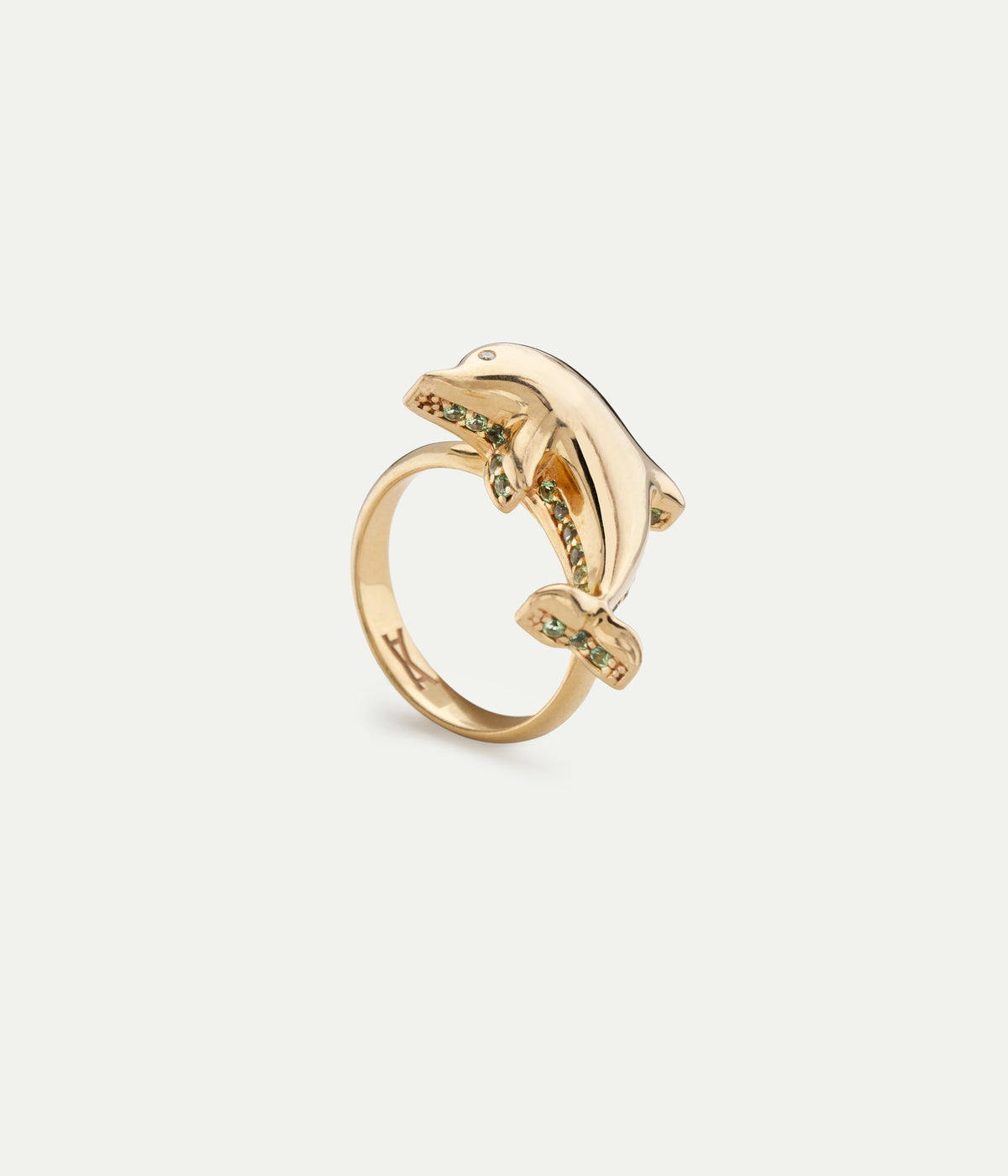 Dolphin Bubble mini ring